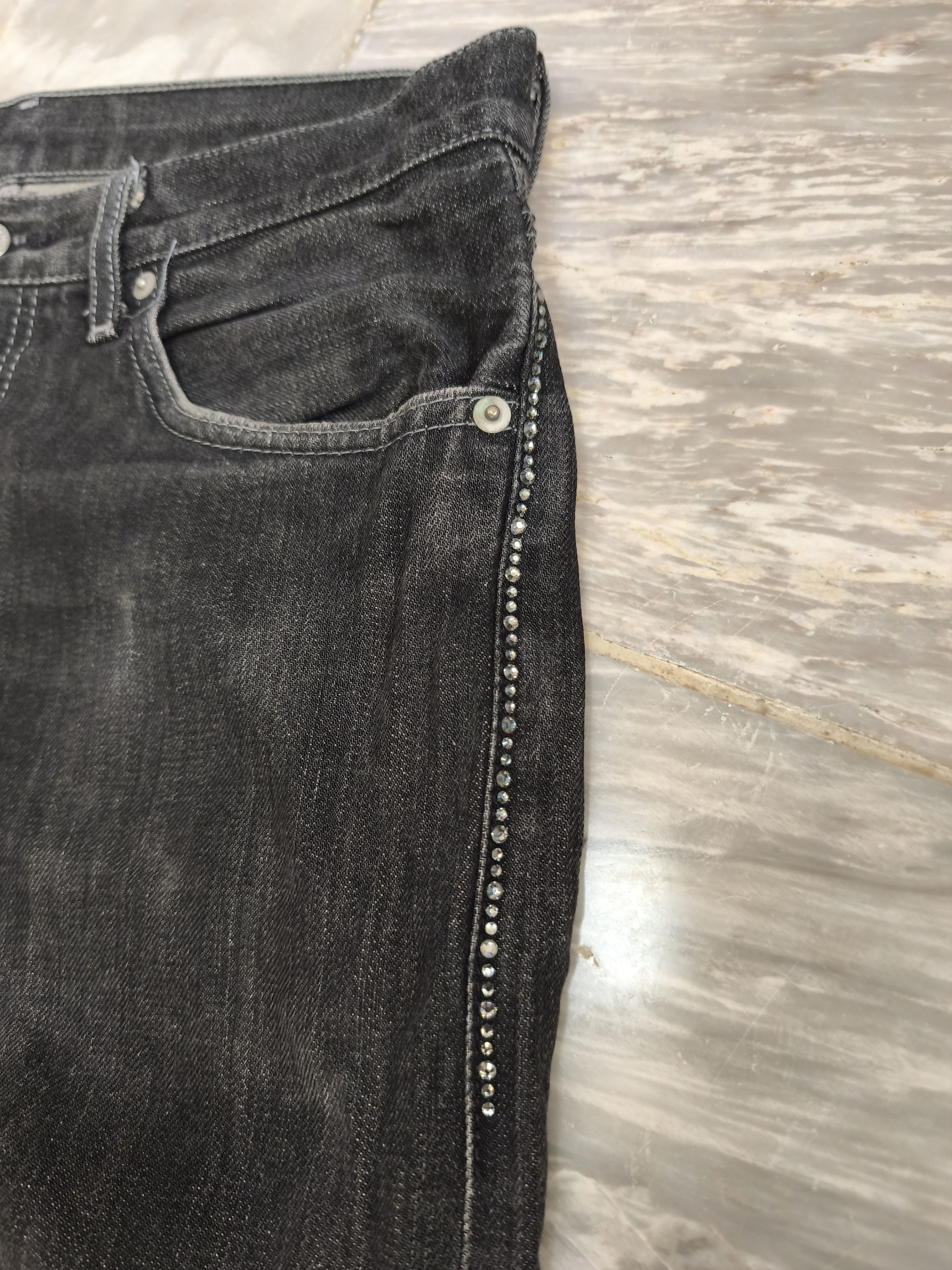 Fragment Design × Levi's Levis Fenom Fragment Swarovski Selvedge Pants Size US 32 / EU 48 - 11 Thumbnail
