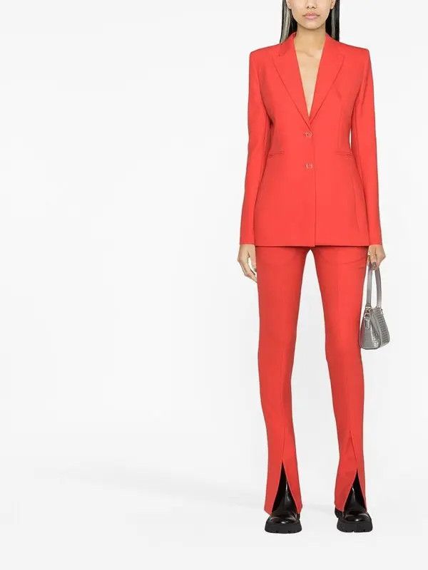 Off-White o1y1125 Blazer in Coral Size M / US 6-8 / IT 42-44 - 2 Thumbnail