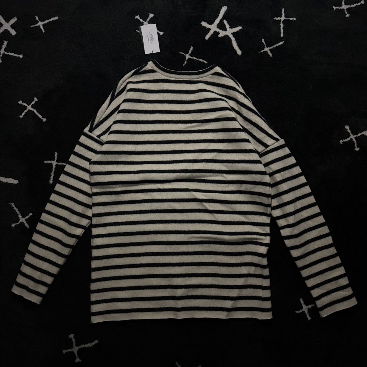 Raf Simons AW01 (Redux) - Stray Souls Striped Wool Sweater Size US M / EU 48-50 / 2 - 2 Thumbnail