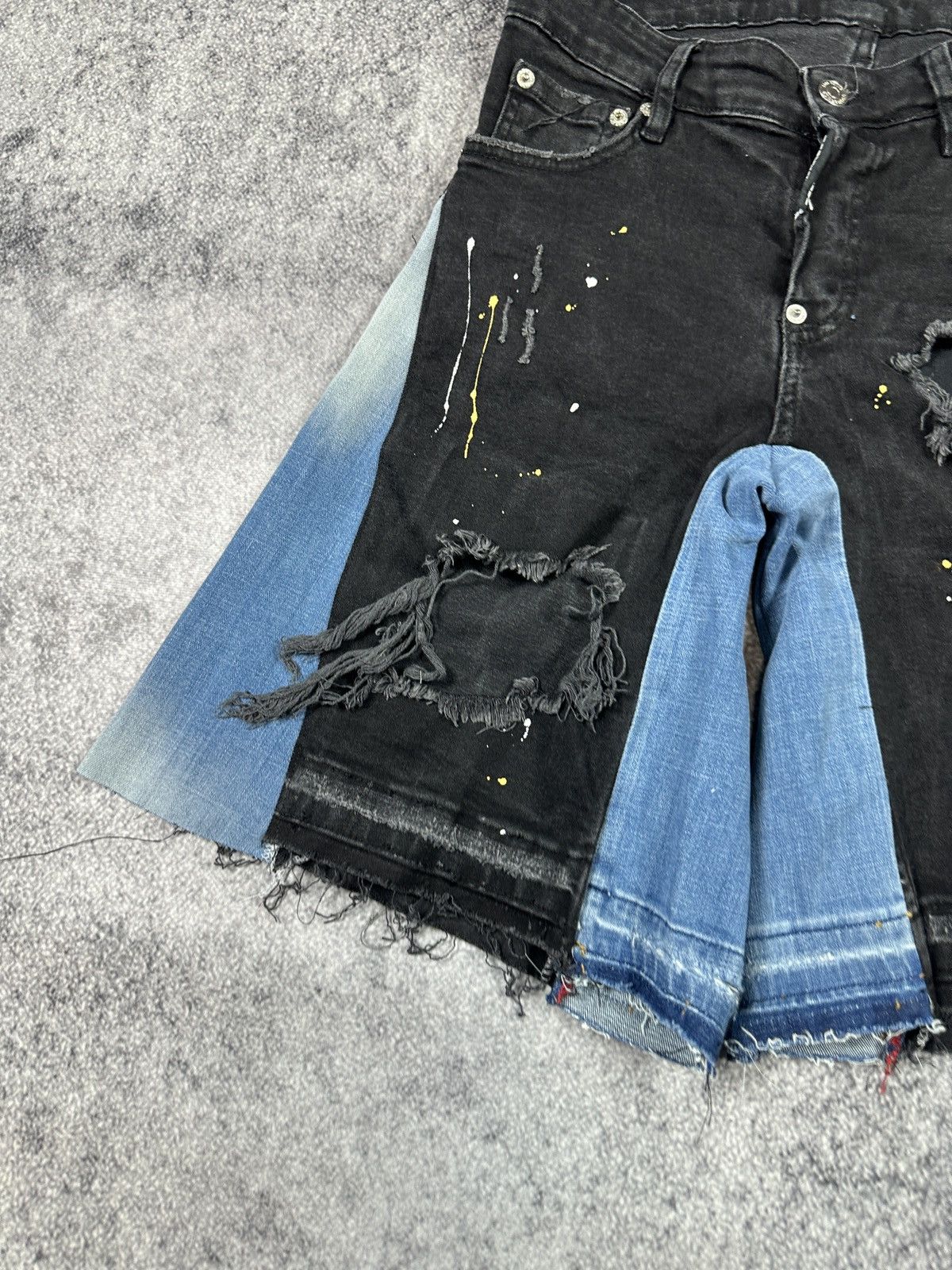 Dsquared2 Y2K Dsquared2 Custom Shorts Distresed Casual Xs Rare USA Size US 29 - 2 Thumbnail