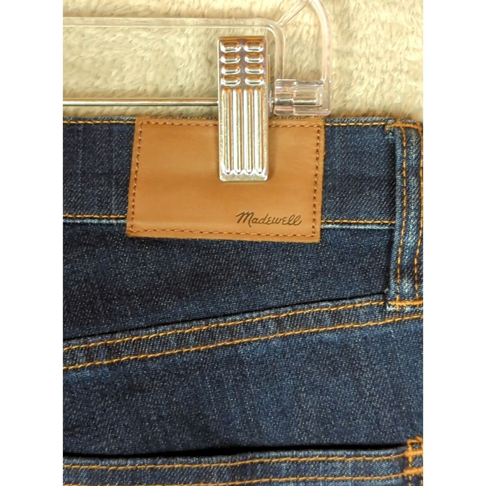 Madewell Madewell 10" High Rise Skinny Jeans Dark Wash 28 Slim Fit Cigarette Pencil Jeans Women Size 28" / US 6 / IT 42 - 7 Thumbnail