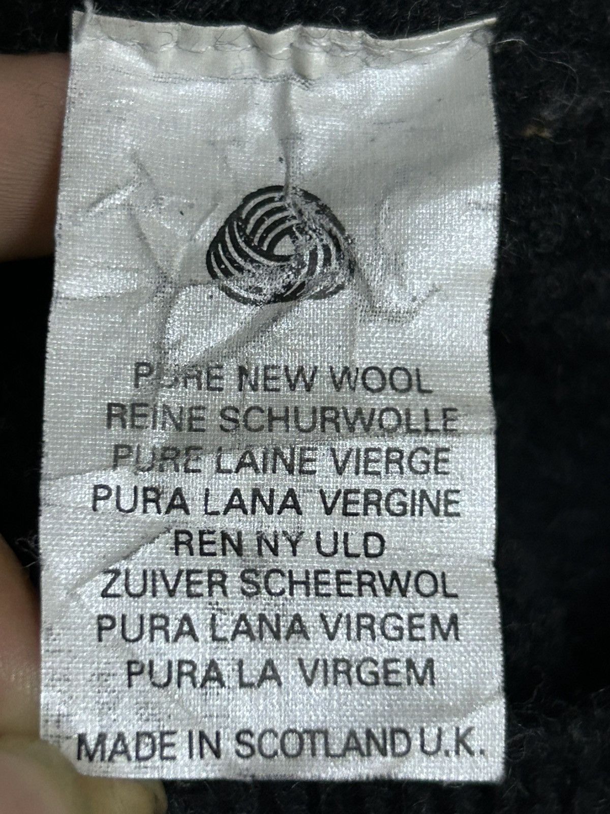 Burberry × Vintage Vintage Burberrys Lambswool embroidery logo Size US M / EU 48-50 / 2 - 6 Thumbnail