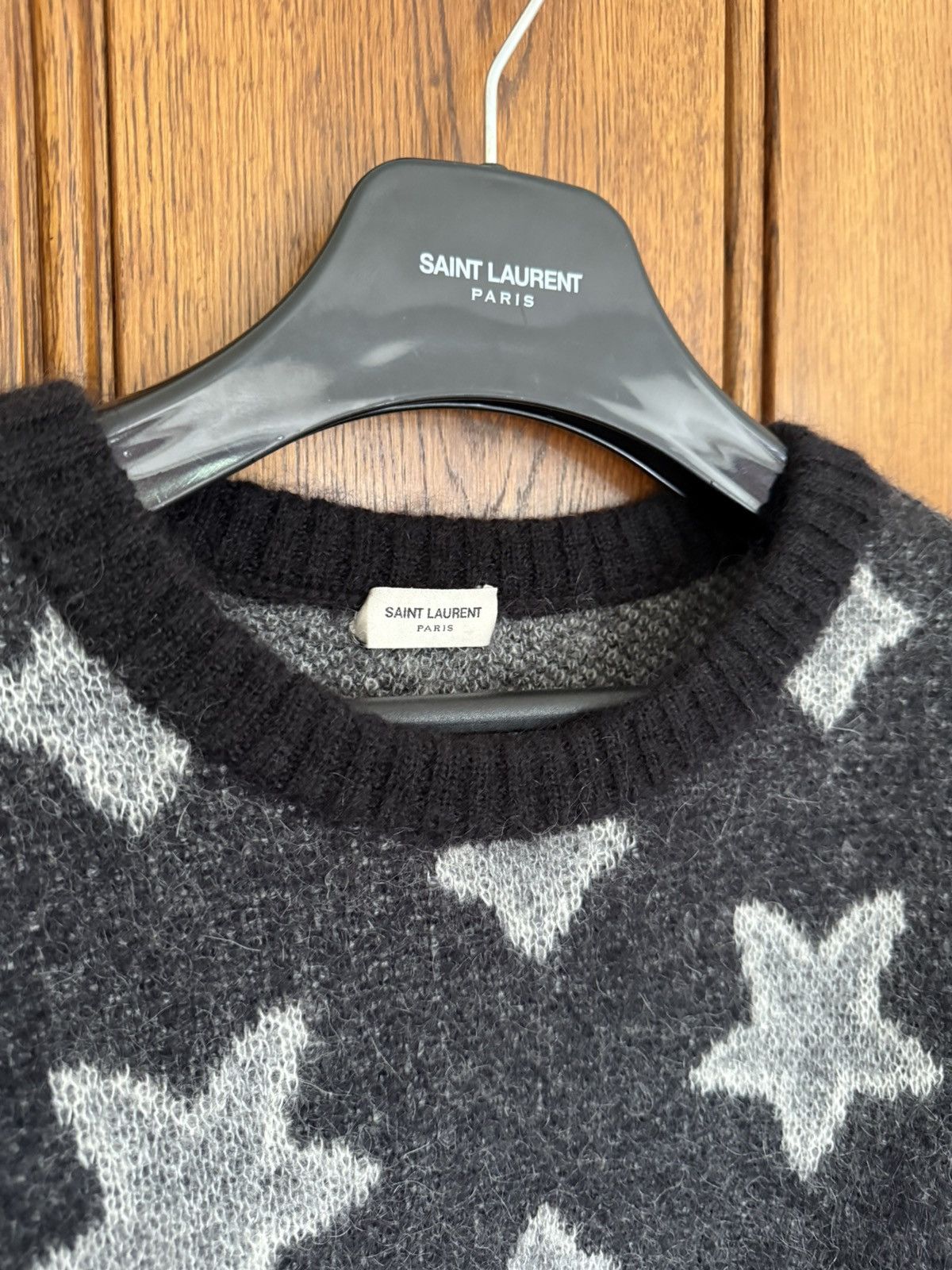 Saint Laurent Paris FW16 Saint Laurent Palladium star sweater Hedi Slimane grail Size US XL / EU 56 / 4 - 14 Thumbnail