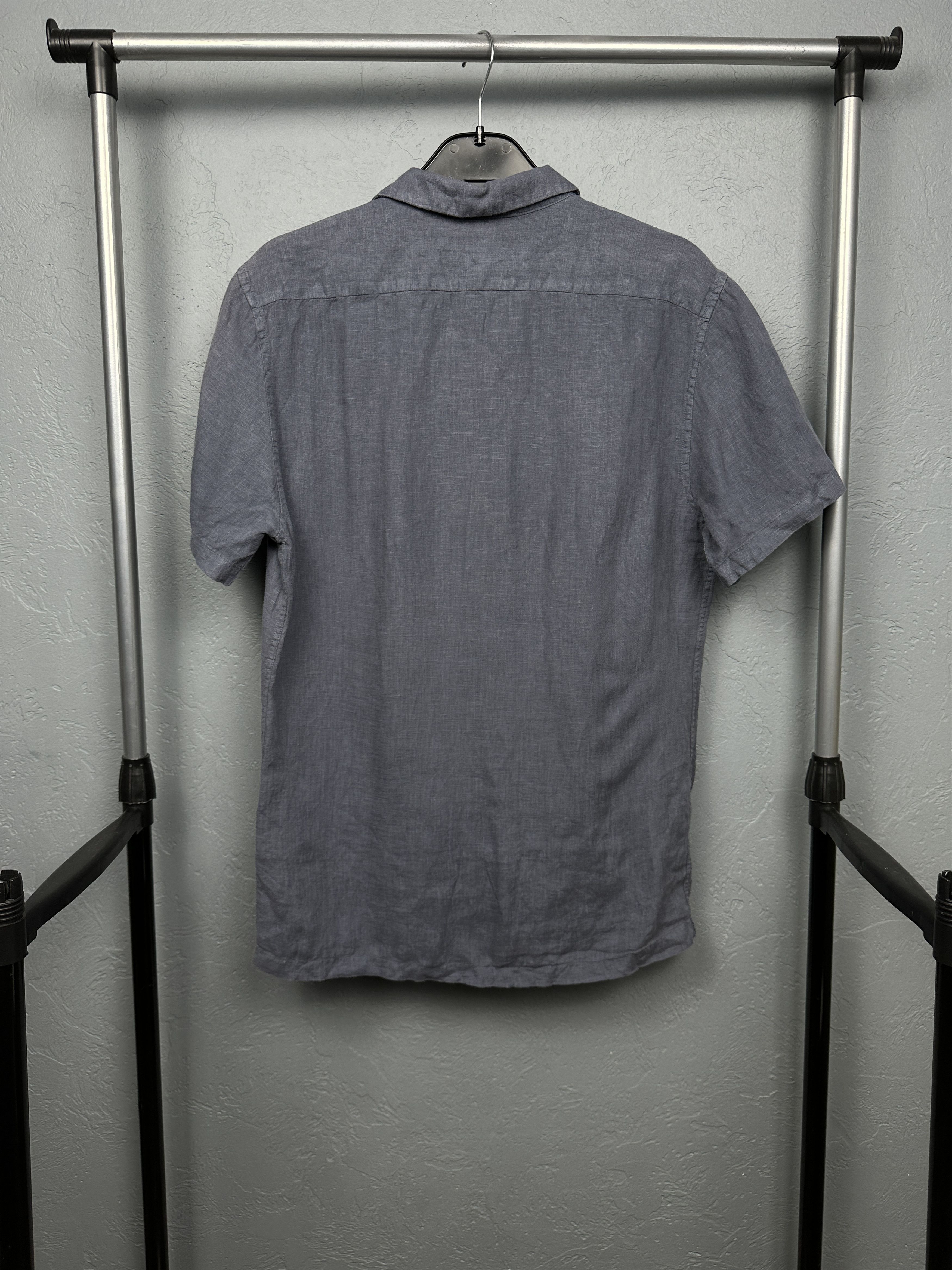 Reiss Reiss Mens Linen Short Sleeve Shirt Size US S / EU 44-46 / 1 - 6 Thumbnail