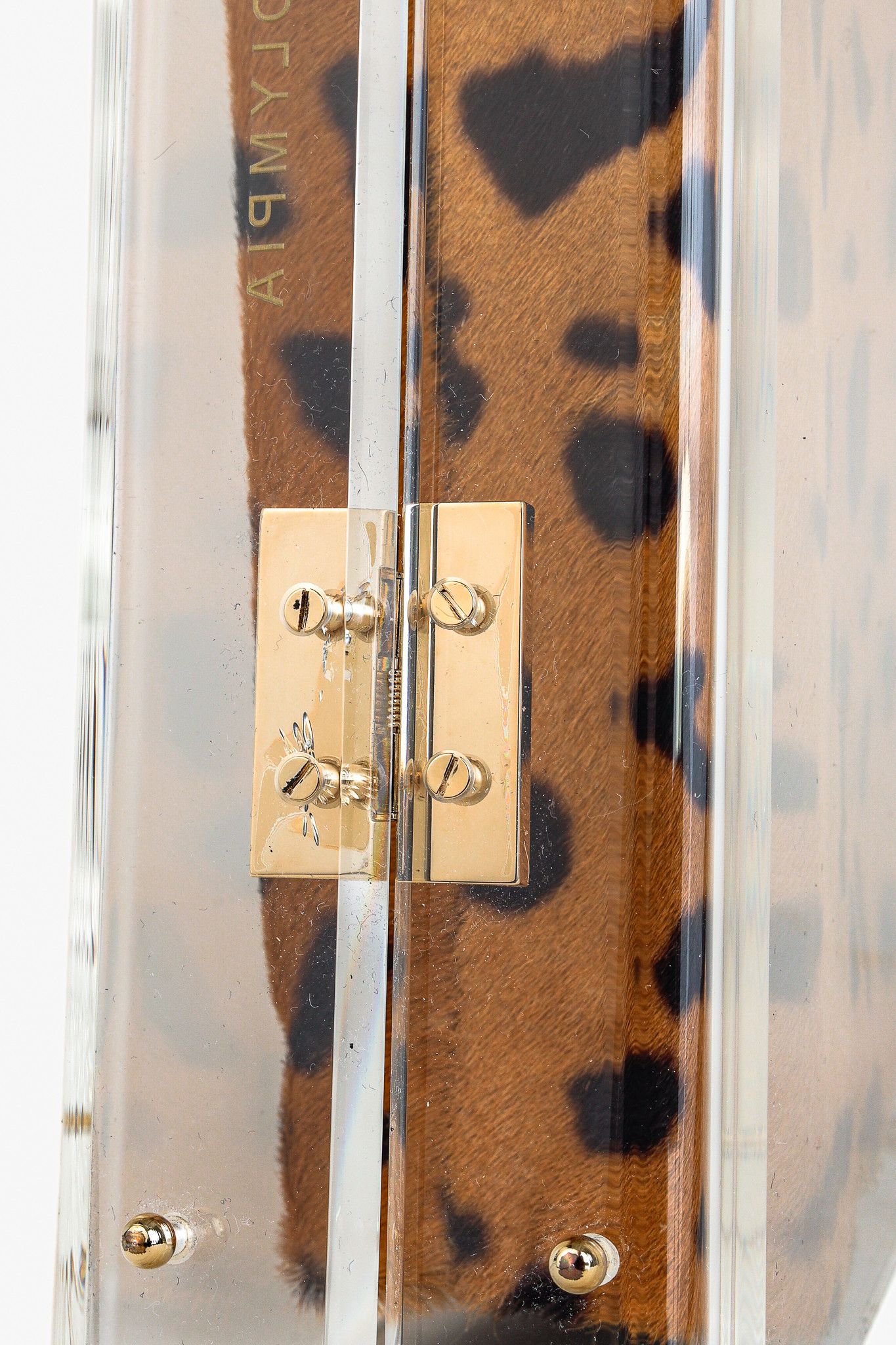 Charlotte Olympia Charlotte Olympia Zehava Pony Hair Plexiglass Handbag Size ONE SIZE - 6 Thumbnail
