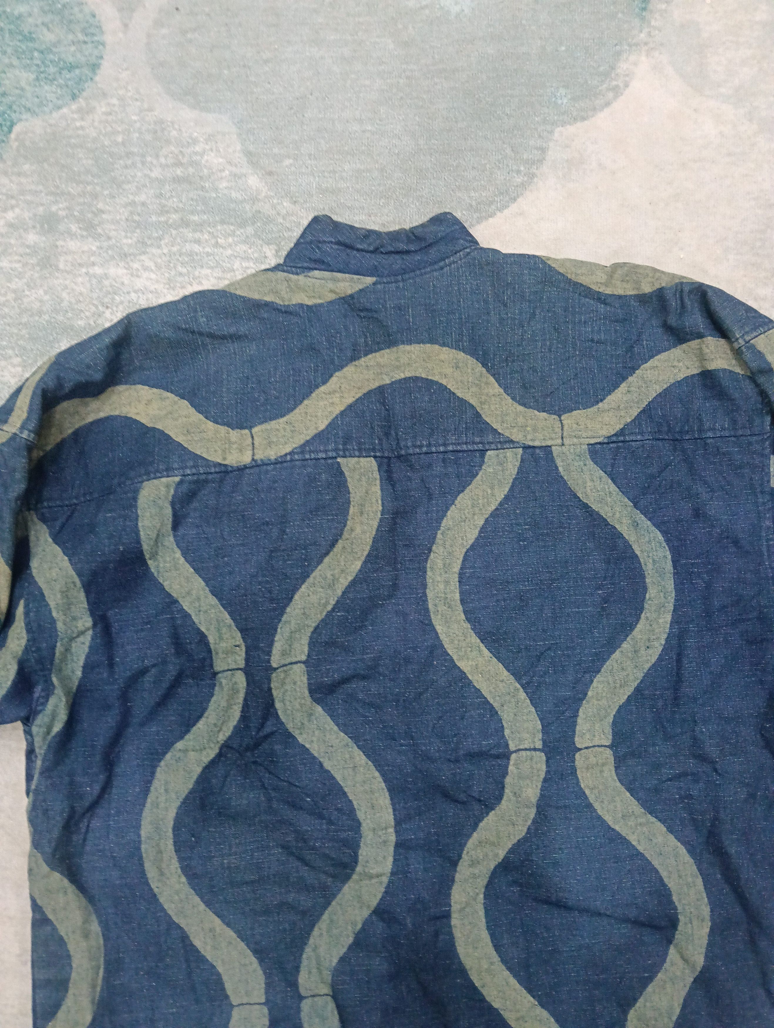 Indigo Blue Indigo SASAKURA GENSHO Japan Brand Size XL / US 12-14 / IT 48-50 - 7 Thumbnail