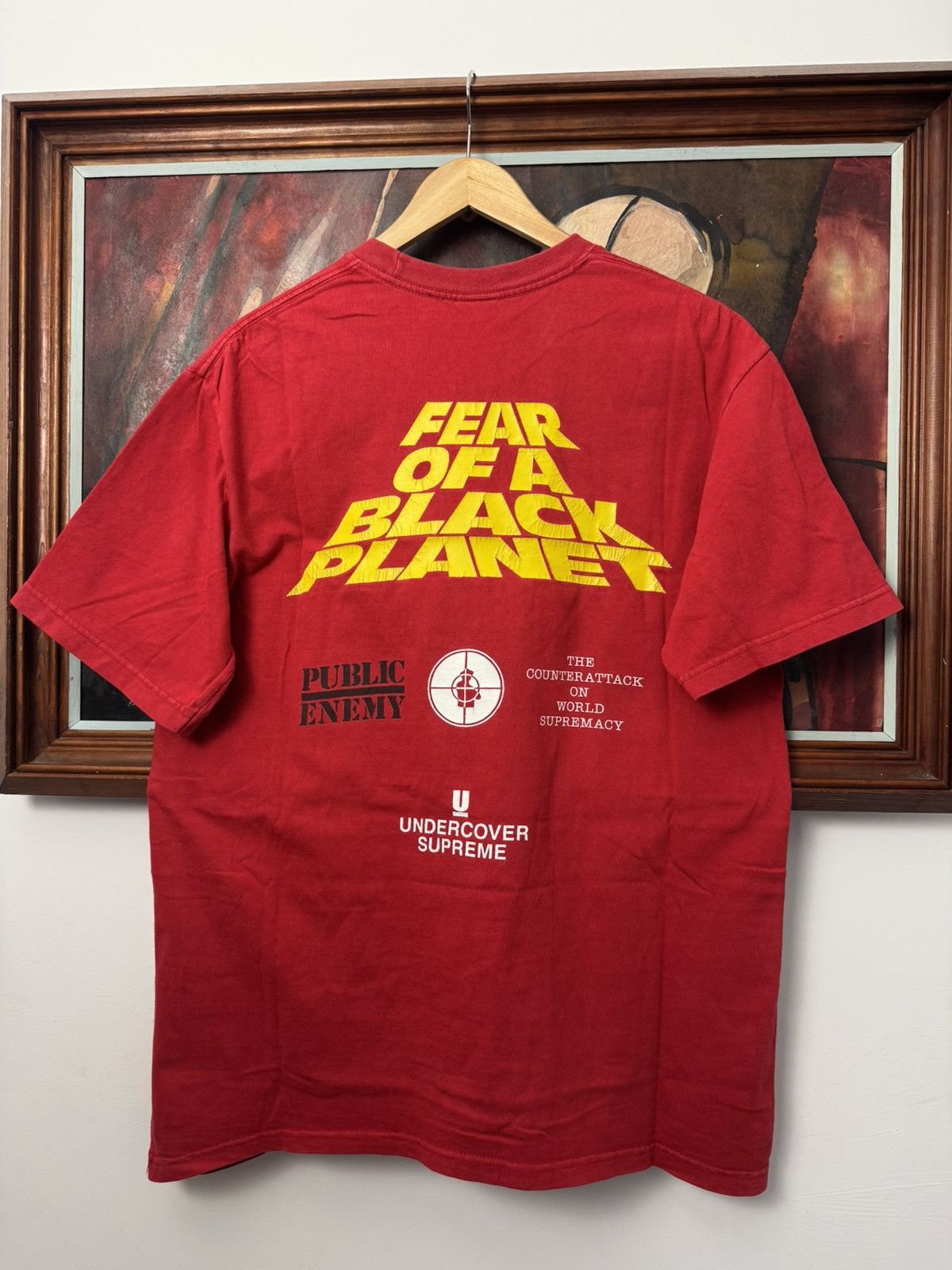 Public Enemy × Supreme × Undercover Supreme Undercover Public Enemy White House Photo Tee Rap Size US M / EU 48-50 / 2 - 2 Thumbnail