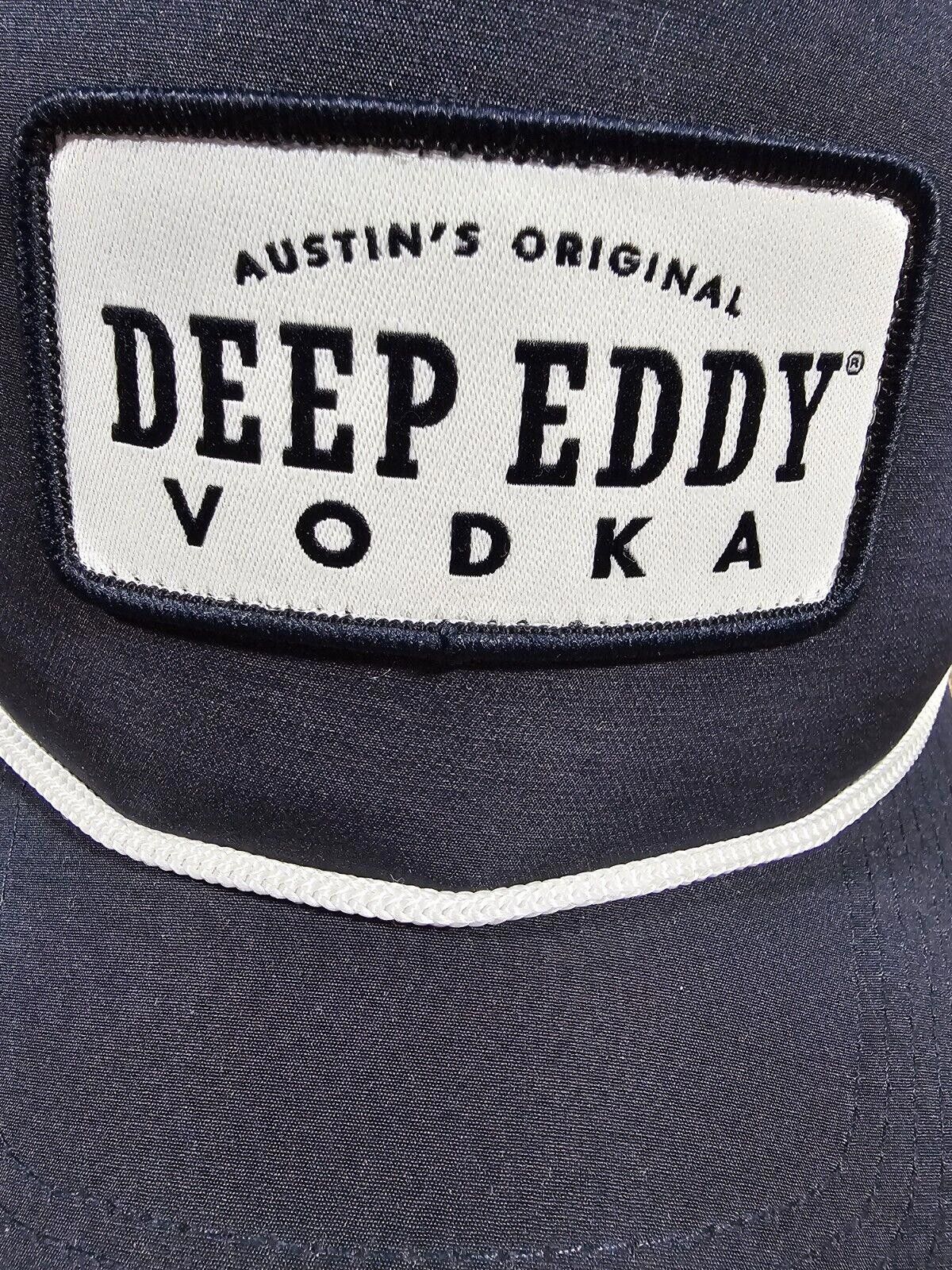 Designer Deep Eddy Vodka Hat Embroidered Patch Texas OSFA Snap-Back Size ONE SIZE - 3 Thumbnail