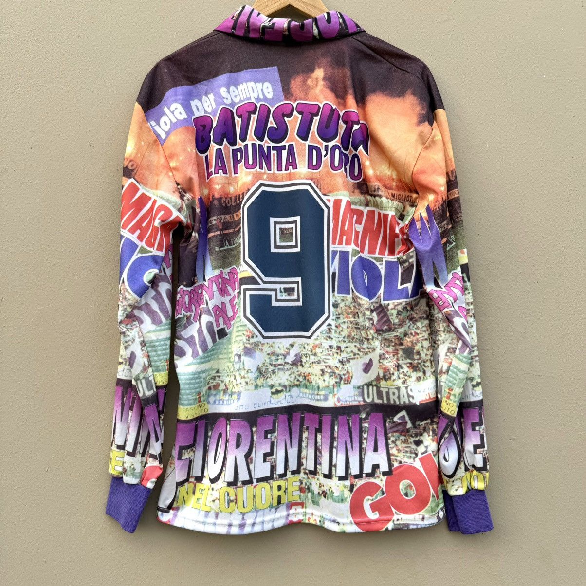 Vintage Vintage batistuta fiorentina football jersey very rare Size US XL / EU 56 / 4 - 3 Thumbnail
