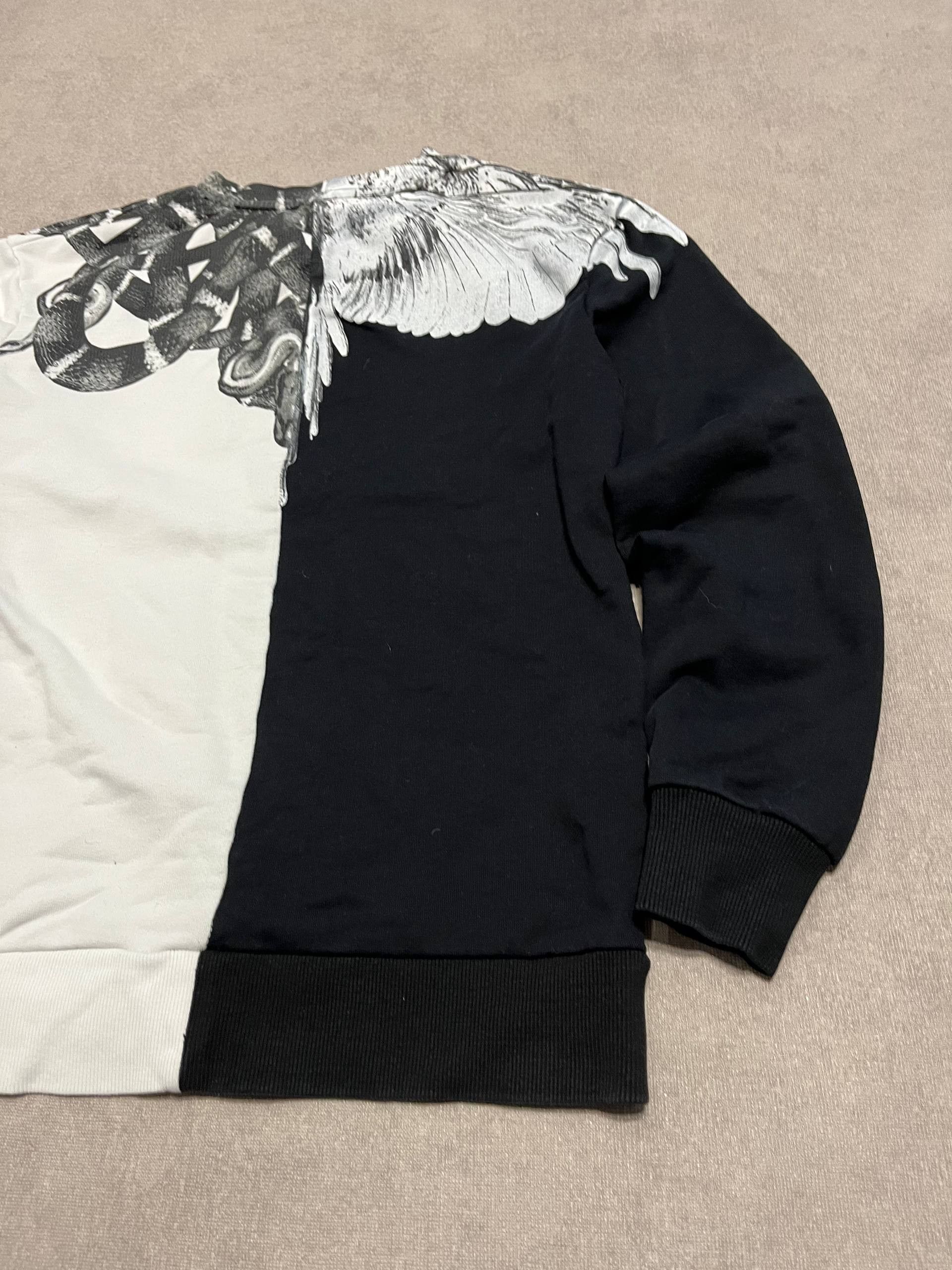 Marcelo Burlon Marcelo Burlon Rare Men`s Sweatshrit Wings Snake Sz XS Size US XS / EU 42 / 0 - 9 Thumbnail