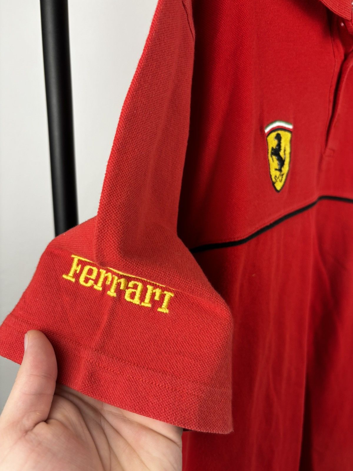 Ferrari × Formula 1 × Vintage Ferrari Michael Schumacher polo size XL Size US XL / EU 56 / 4 - 4 Thumbnail