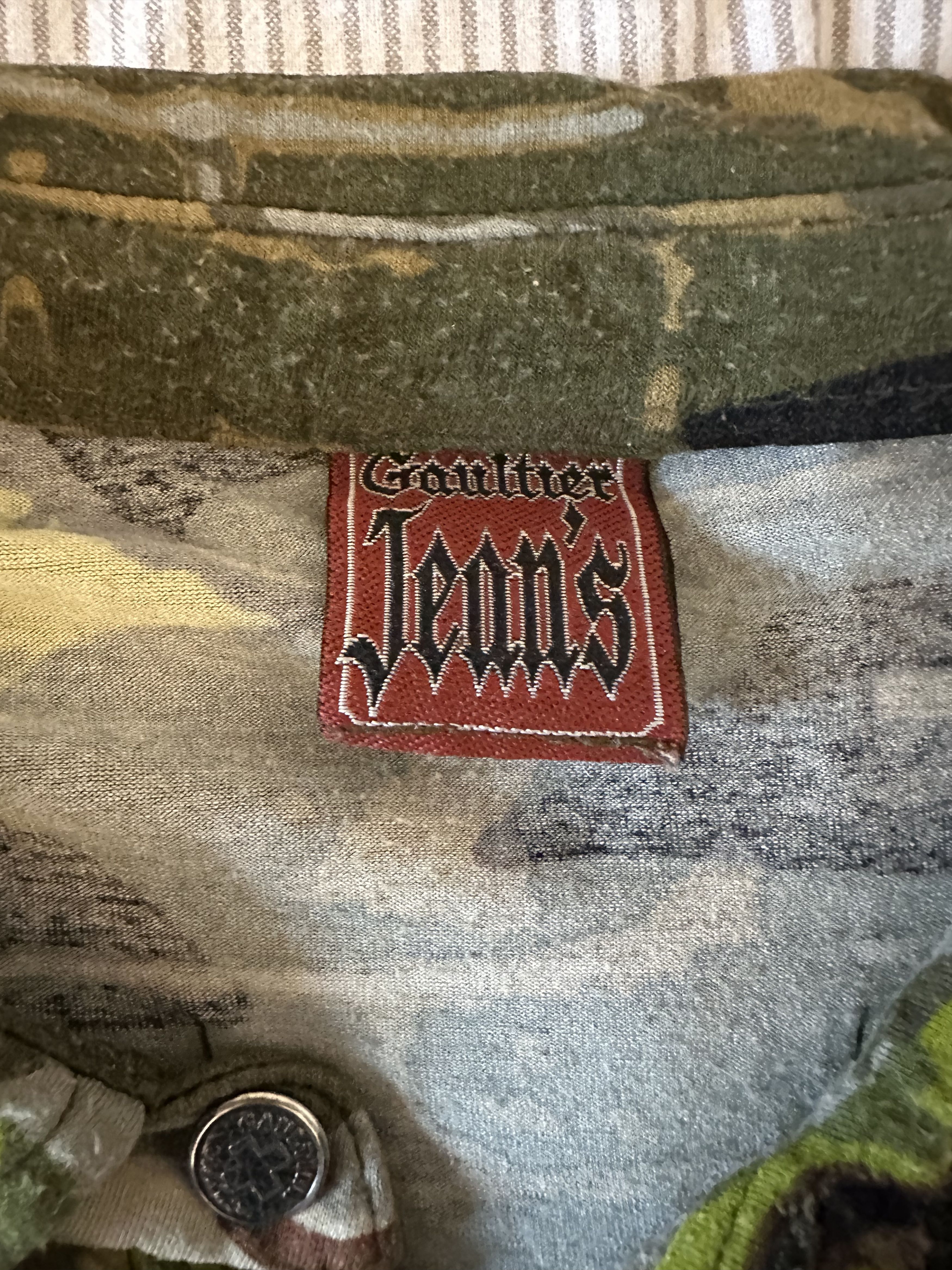 Jean Paul Gaultier JPG Jean's F/W 97 Fight Racism Shirt Size US XL / EU 56 / 4 - 4 Thumbnail
