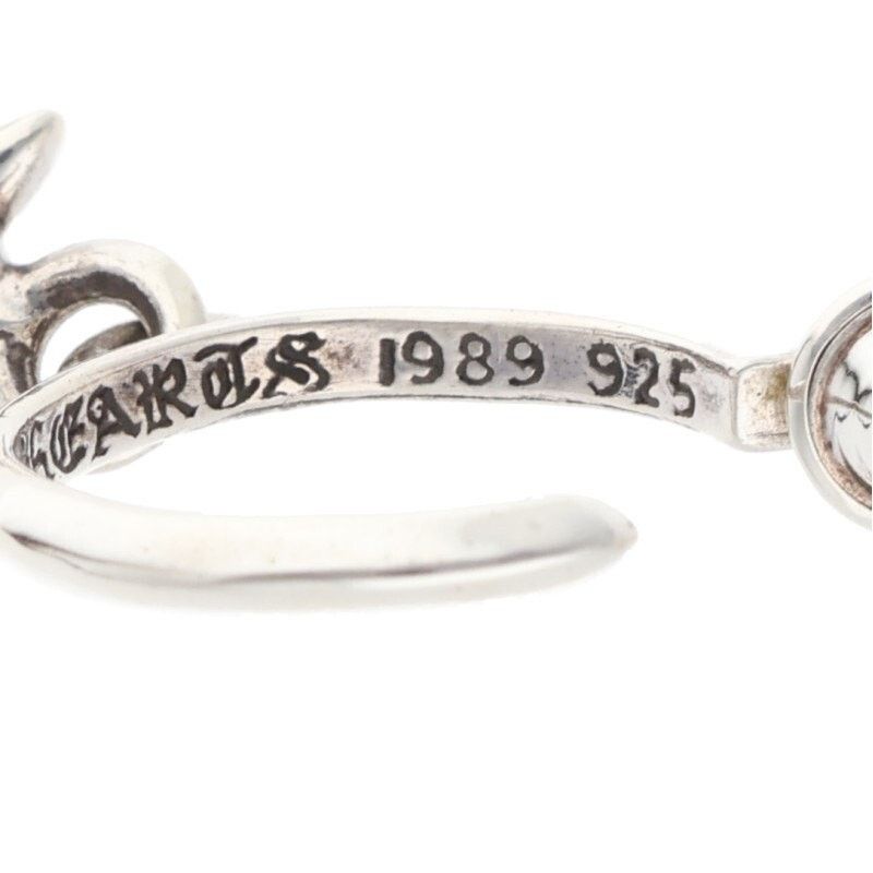 Chrome Hearts Chrome Hearts Tiny CH Cross Hoop Earring Size ONE SIZE - 4 Thumbnail