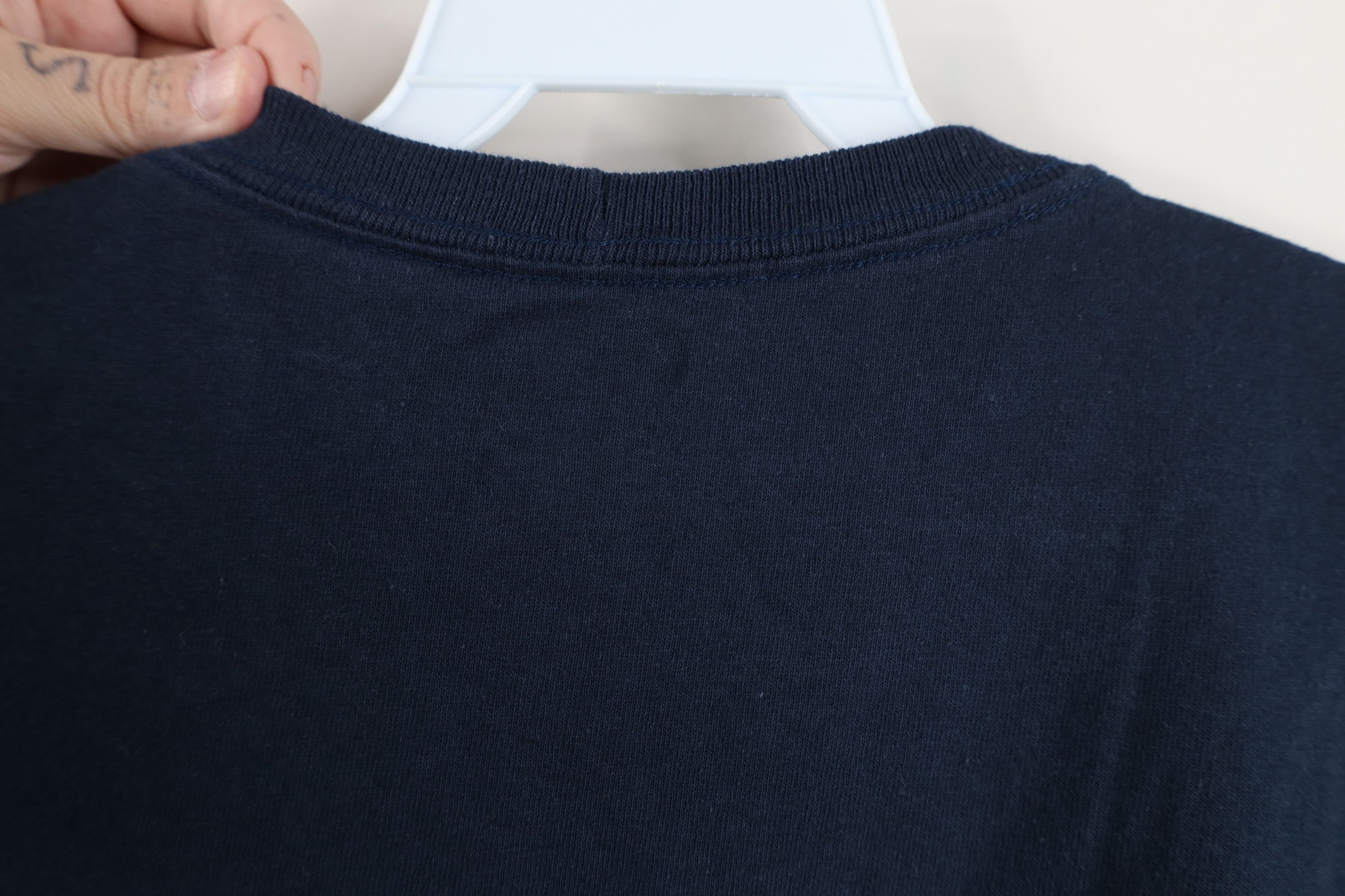 Carhartt Vintage Y2K Carhartt Spell Pocket T-Shirt Navy Blue Cotton Size US M / EU 48-50 / 2 - 10 Thumbnail