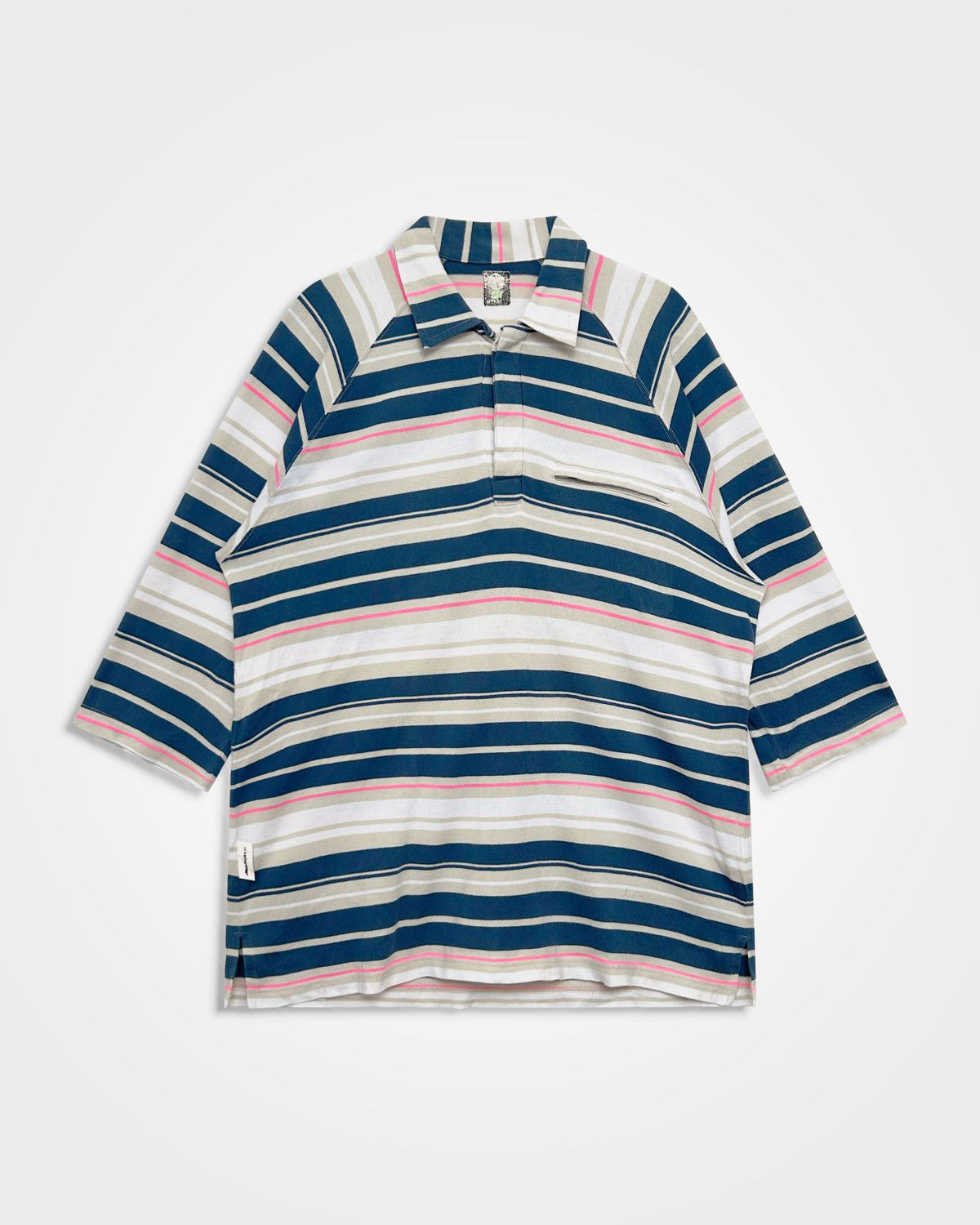 Undercover SS01 Striped Rugby Polo