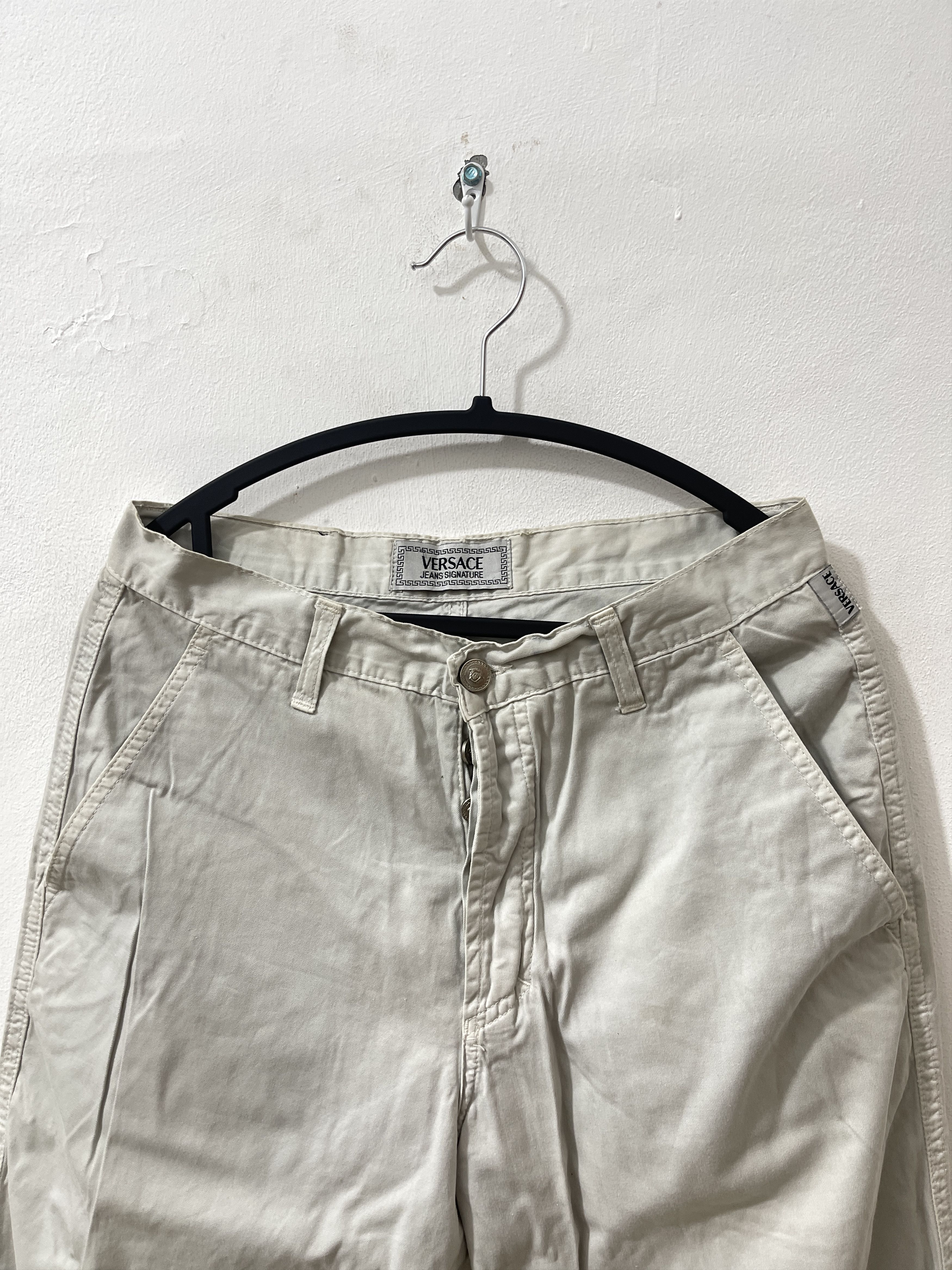 Versace Vintage Versace Jeans Signature Sunfade Archive Baggy Pants Size US 32 / EU 48 - 5 Thumbnail