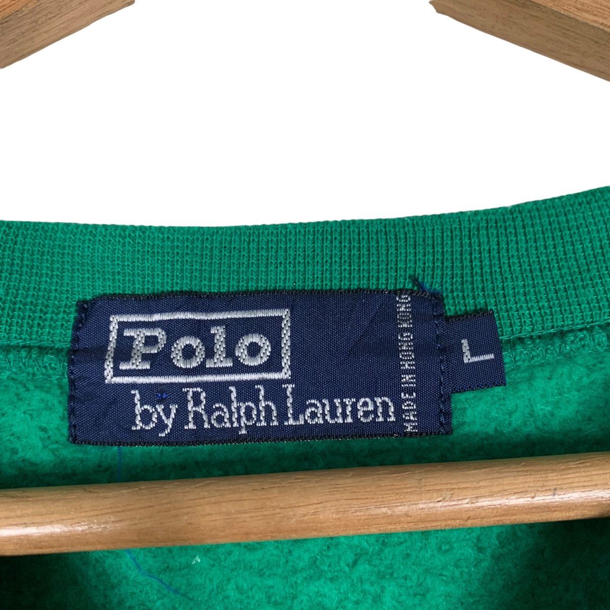Polo Ralph Lauren Polo Ralph Lauren Small Pony Logo Green Sweatshirt #1340-C60 Size US L / EU 52-54 / 3 - 9 Thumbnail