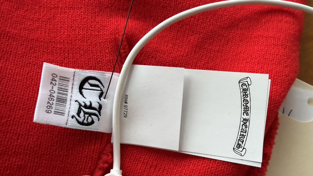 Chrome Hearts Chrome Hearts CH Beanie Red Size ONE SIZE - 8 Thumbnail