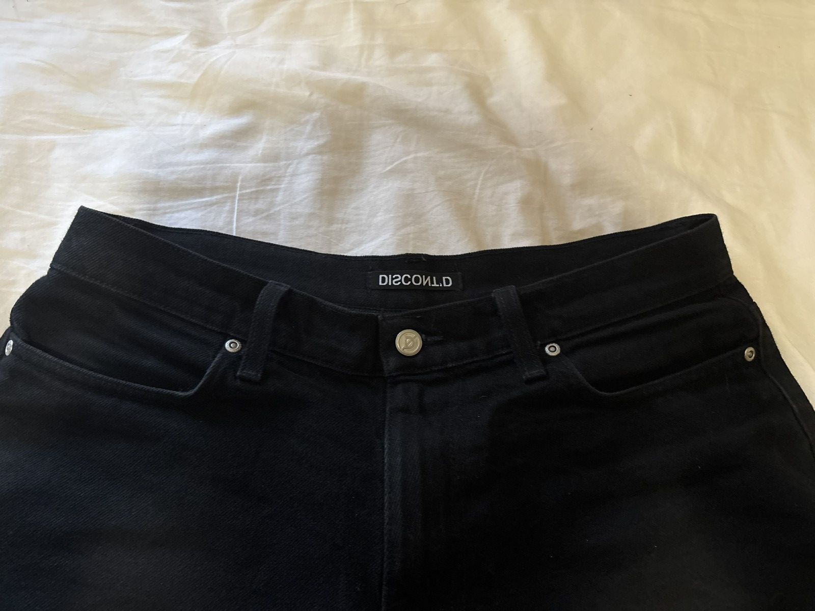 Other Discont’d black jorts Size US 32 / EU 48 - 2 Thumbnail