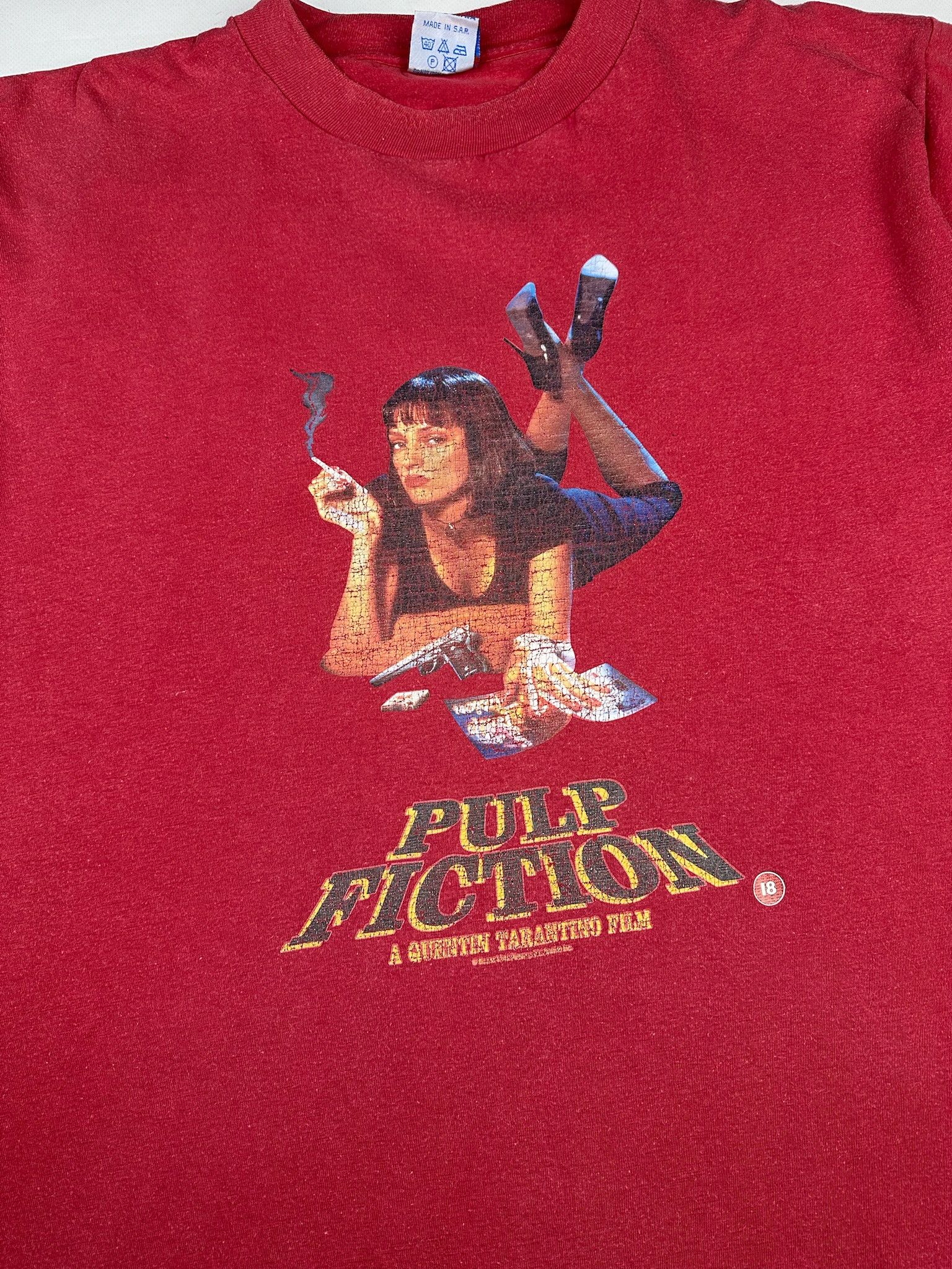 Other Vintage Pulp Fiction by Quentin Tarantino T-Shirt 90s Size US XL / EU 56 / 4 - 4 Thumbnail