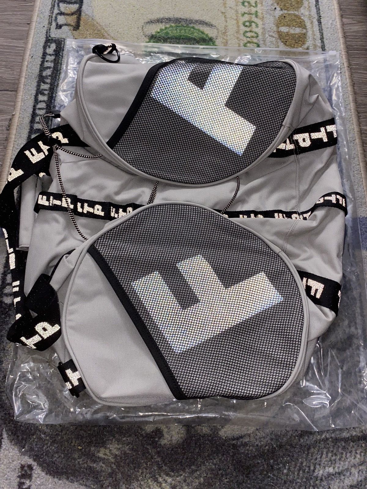 Fuck The Population FTP Bungee Duffle Bag 3M Reflective Size ONE SIZE - 2 Thumbnail