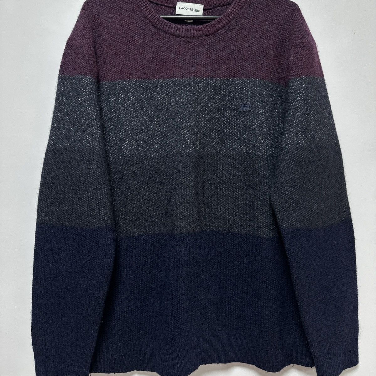 Lacoste Lacoste wool sweater Size US L / EU 52-54 / 3 - 2 Thumbnail