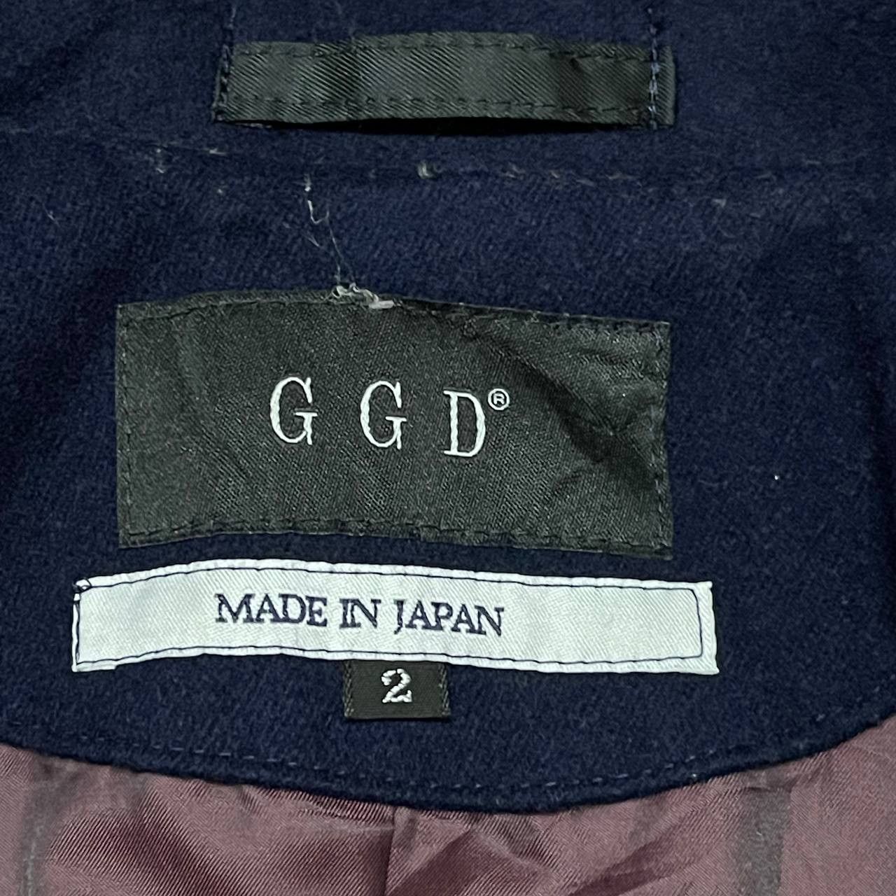 Japanese Brand AW18 GGD Grand Global Design Wool Long Coat Size US M / EU 48-50 / 2 - 7 Thumbnail