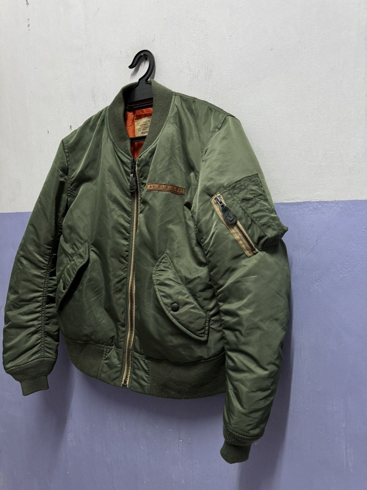 Avirex Avirex USA Bomber Jacket Size US M / EU 48-50 / 2 - 5 Thumbnail
