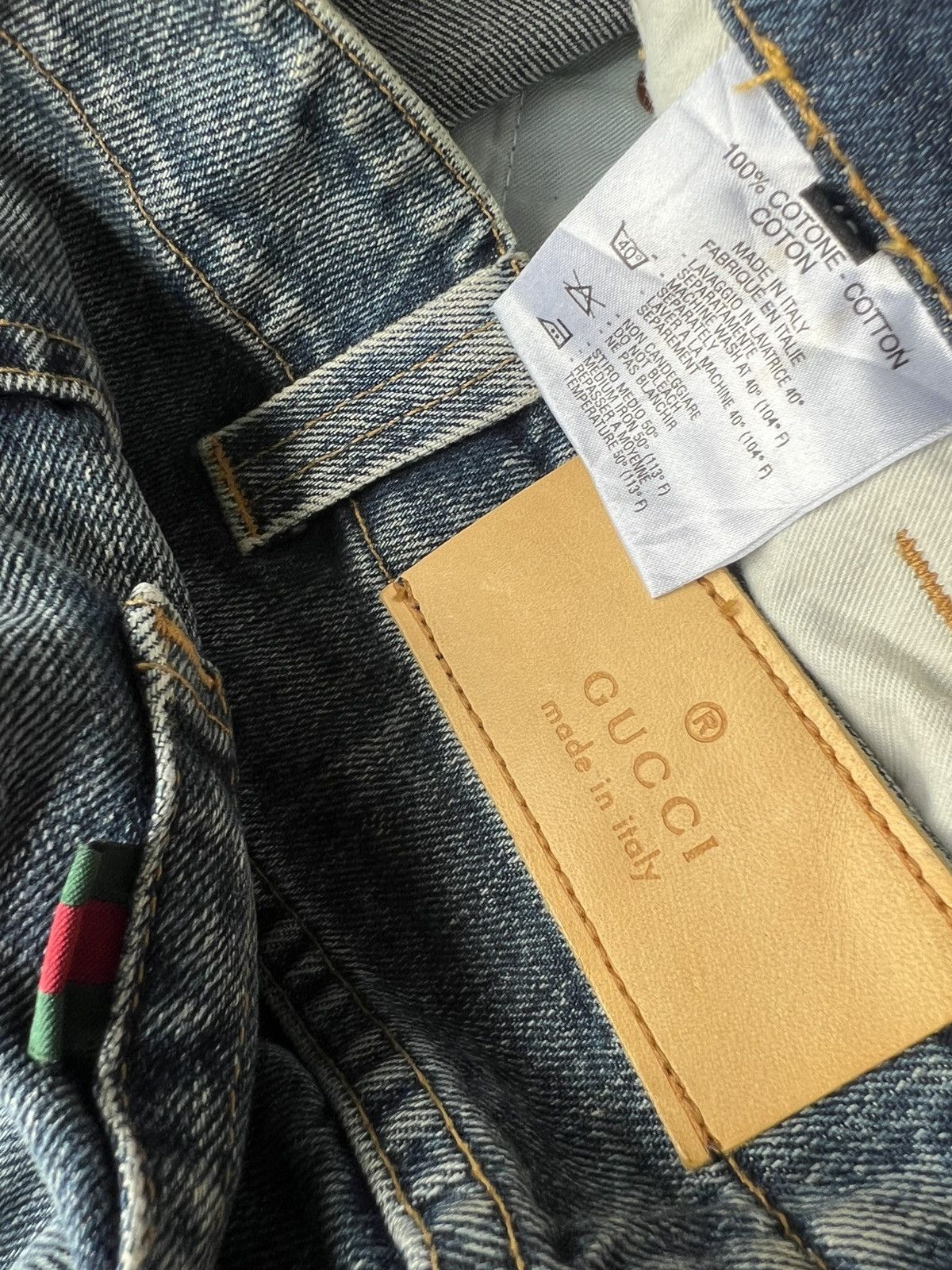 Gucci Vintage Gucci Tom Ford Super Flare Levis 646 517 Denim Jeans Size US 32 / EU 48 - 10 Thumbnail