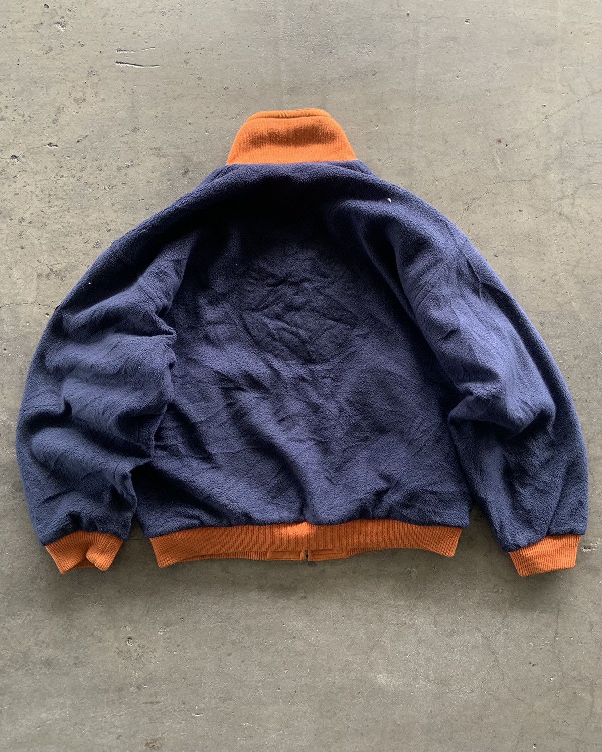 If Six Was Nine × Japanese Brand × Le Grande Bleu (L.G.B.) 1990s Lupo Di Mare Sina Cova Reversible Flight Bomber Jacket Size US M / EU 48-50 / 2 - 10 Thumbnail