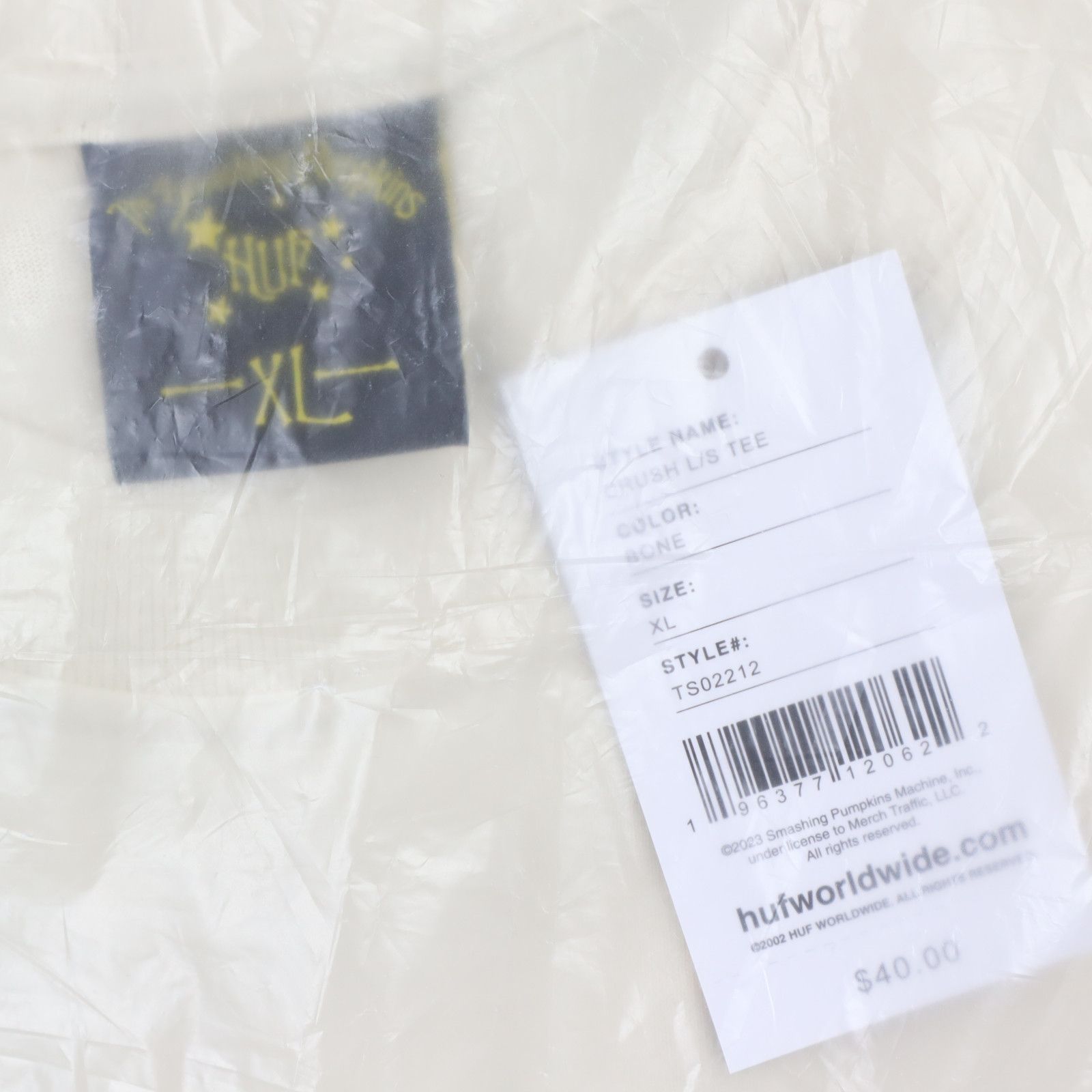 Band Tees × Huf Huf x Smashing Pumpkins Crush Gish Long Sleeve T-Shirt Size US XL / EU 56 / 4 - 7 Thumbnail