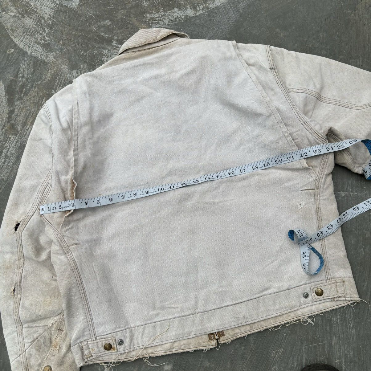 Carhartt Crazy Faded 90s Carhartt Detroit Jacket Size US M / EU 48-50 / 2 - 15 Thumbnail