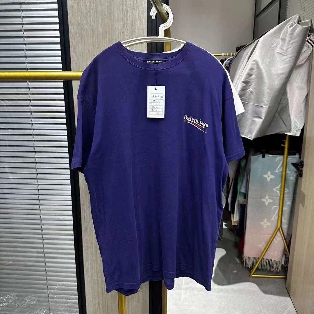 Balenciaga Balenciaga Blue Coke Short Sleeve Size US XS / EU 42 / 0 - 1 Thumbnail
