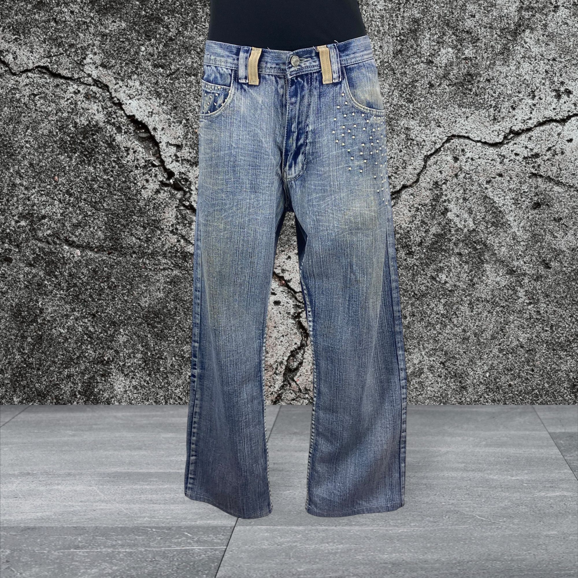 Akademiks Akademiks Denim Jeans Hip Hop Baggy Skateboards Jeans Size US 34 / EU 50 - 2 Thumbnail
