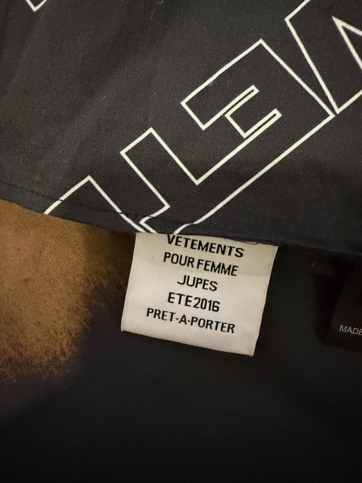 Vetements Vetements 16SS Star Wars Maxi Skirt YE24 Edition Size 28" / US 6 / IT 42 - 9 Thumbnail
