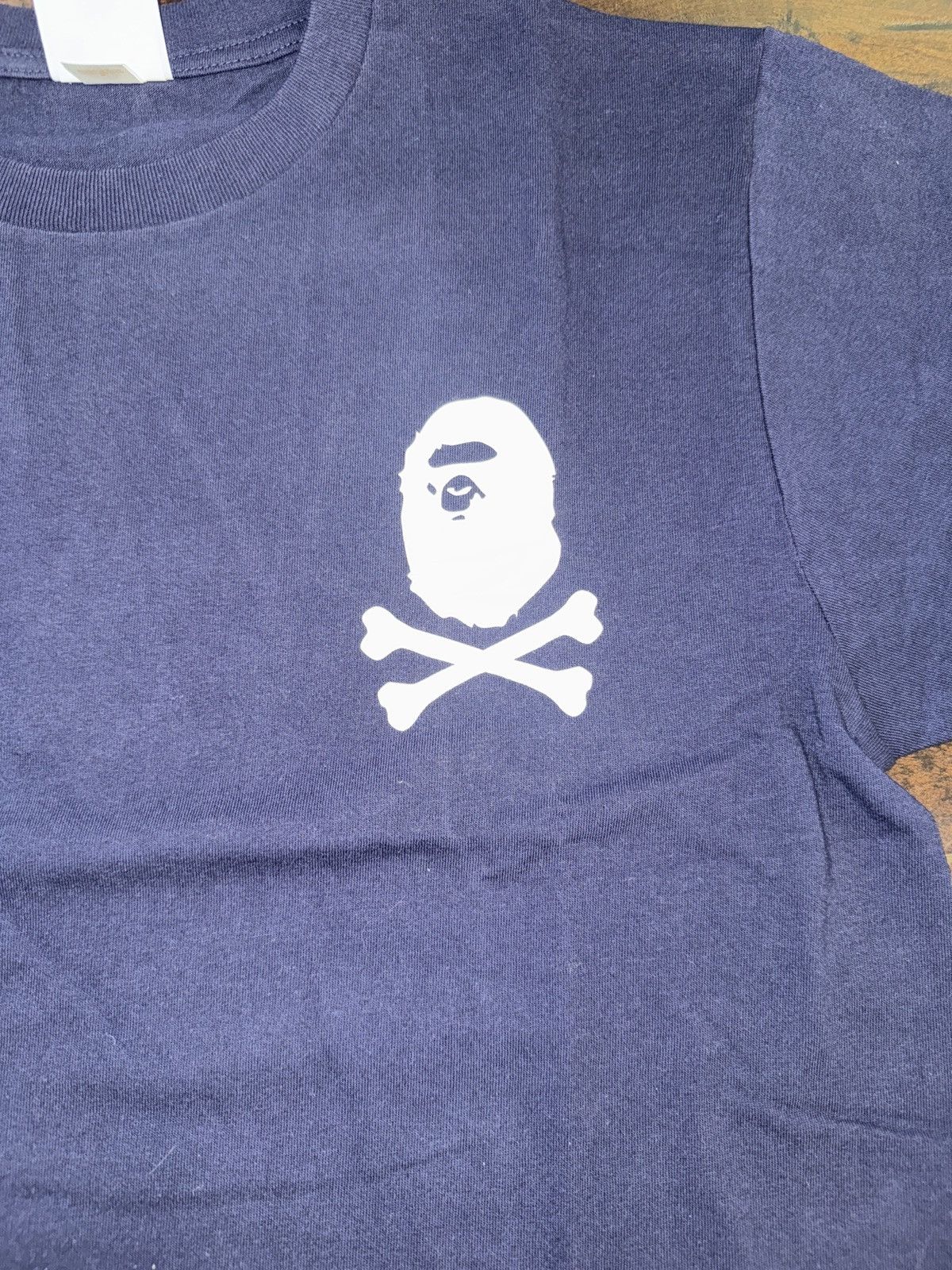 Bape Bape Crossbones Tee - BRAND NEW! Size US M / EU 48-50 / 2 - 3 Thumbnail