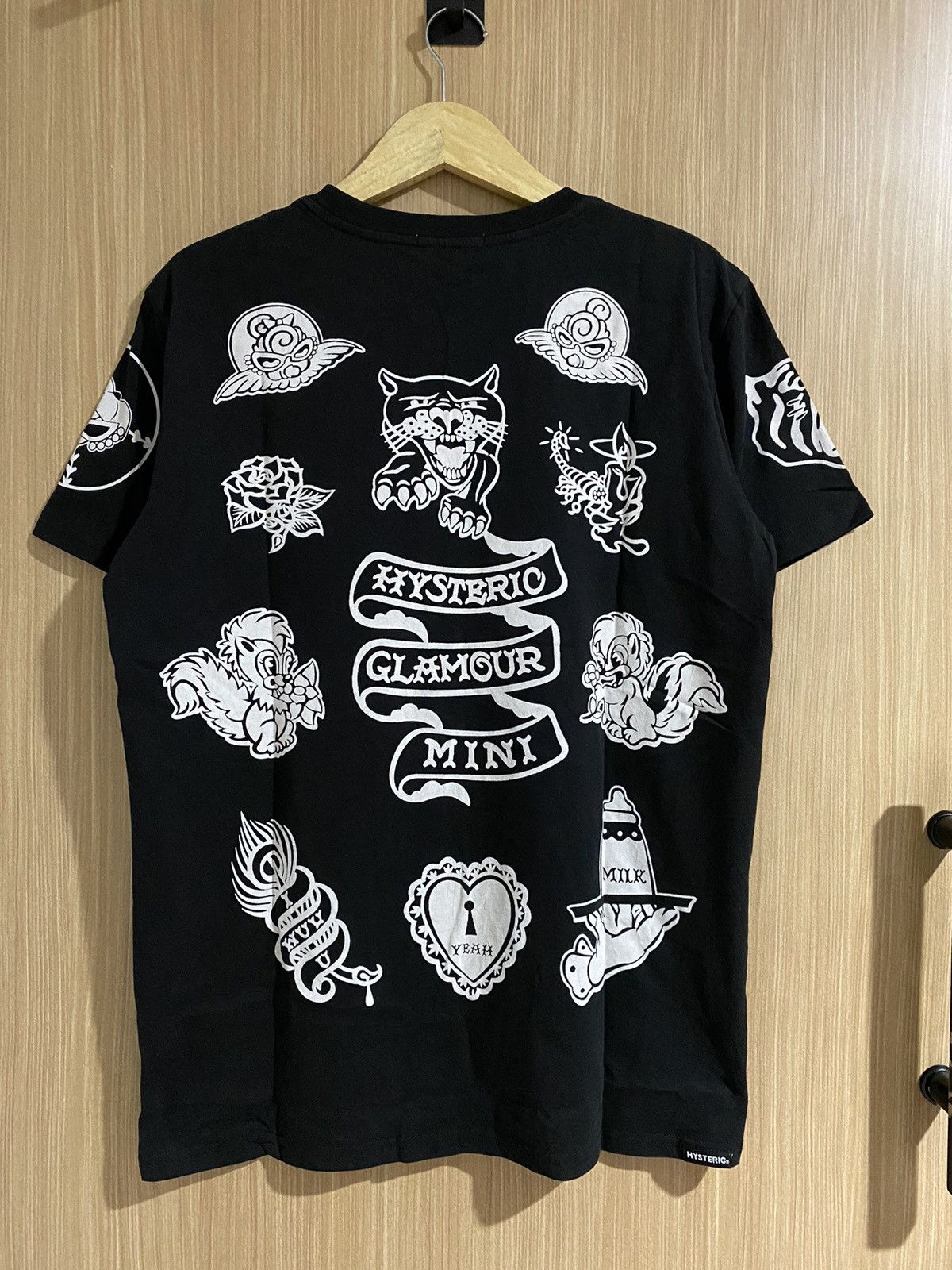 Hysteric Glamour × If Six Was Nine × Japanese Brand 2018 Hysteric mini full character print tee Size US L / EU 52-54 / 3 - 7 Thumbnail
