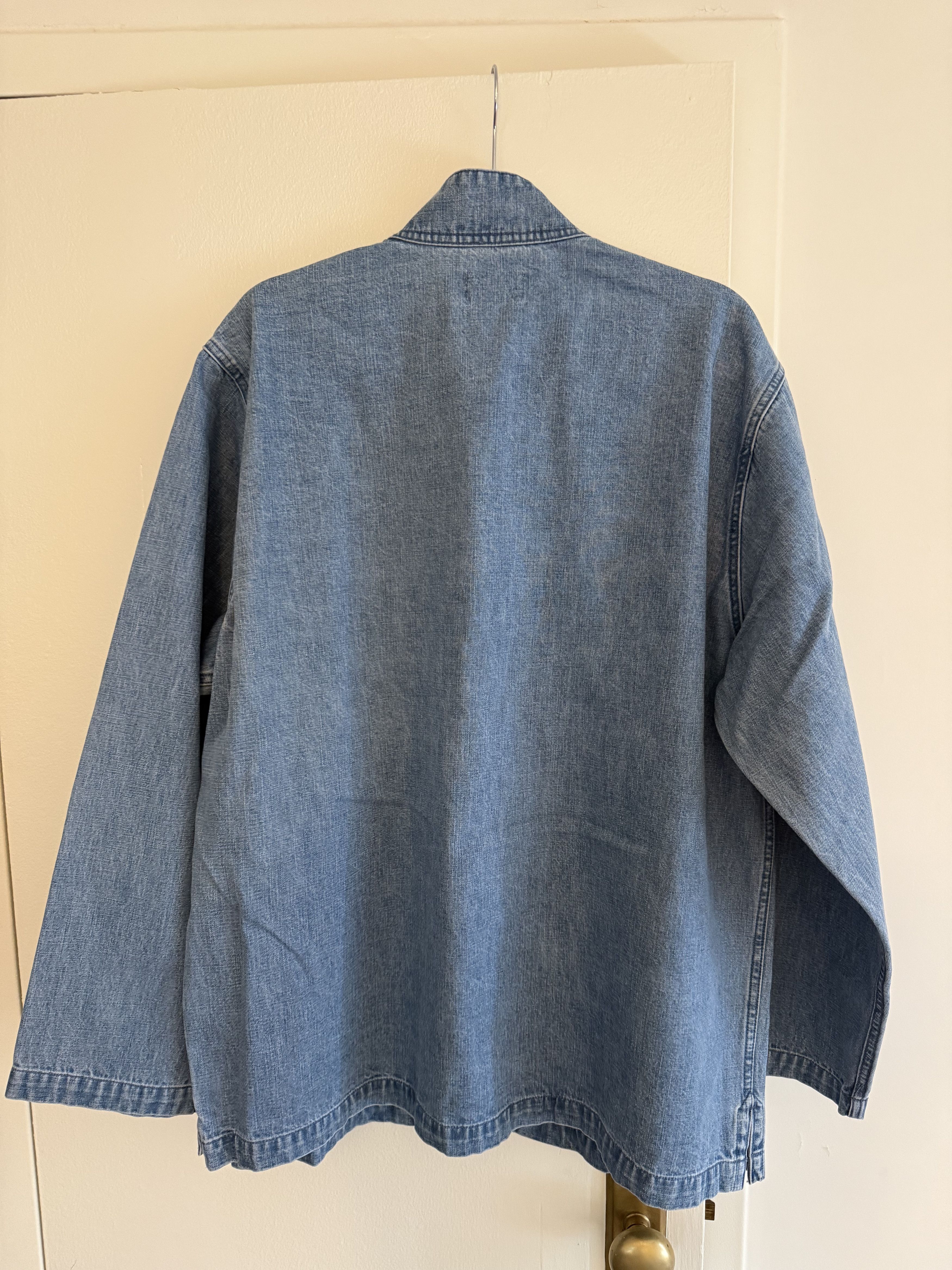 Aime Leon Dore Aime leon dore Collarband denim jacket Size US XL / EU 56 / 4 - 5 Thumbnail