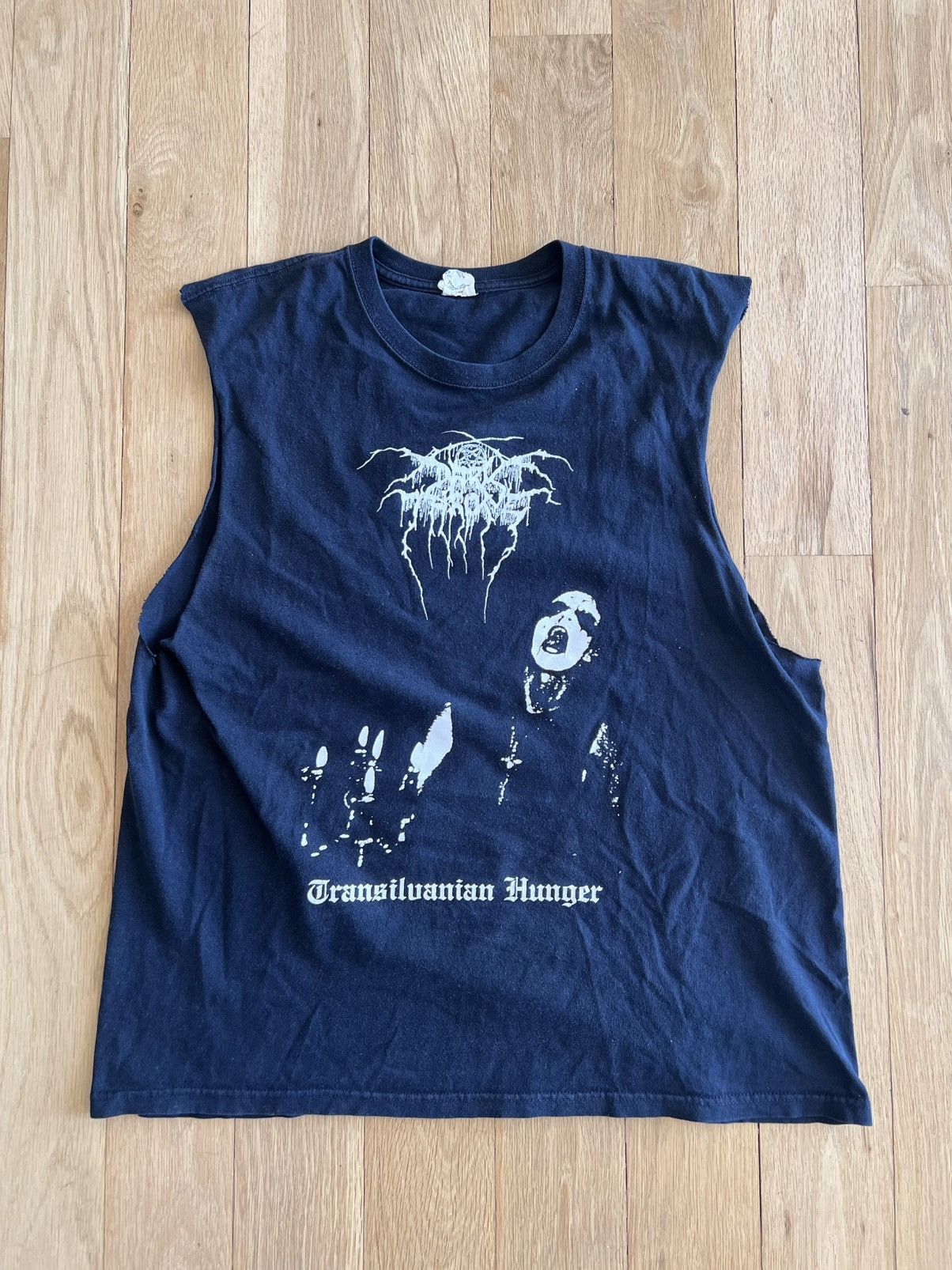 Other Darkthrone 1990s Transylvania Hunger black sleeveless shirt Size US XL / EU 56 / 4 - 1 Thumbnail