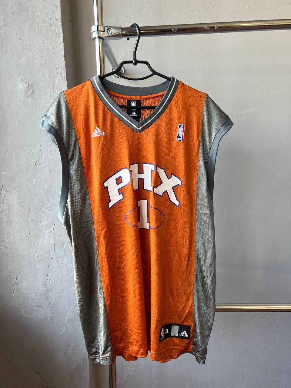 NBA PHOENIX SUNS #1 STOUDEMIRE ADIDAS NBA BASKETBALL JERSEY XL Size US XL / EU 56 / 4 - 2 Thumbnail