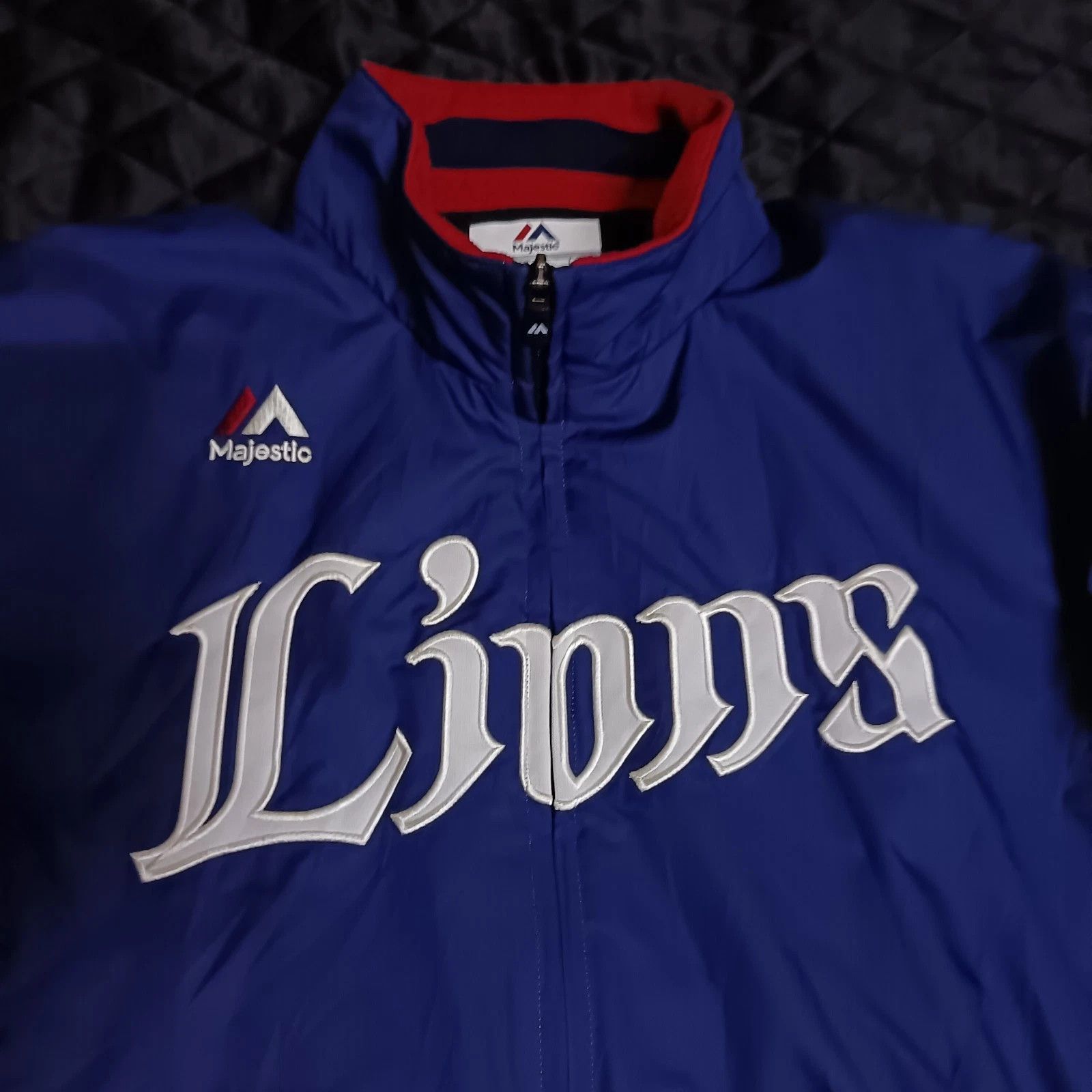 Majestic Saitama Seibu Lions NPB Japanese Baseball Padded Jacket Size US M / EU 48-50 / 2 - 2 Thumbnail