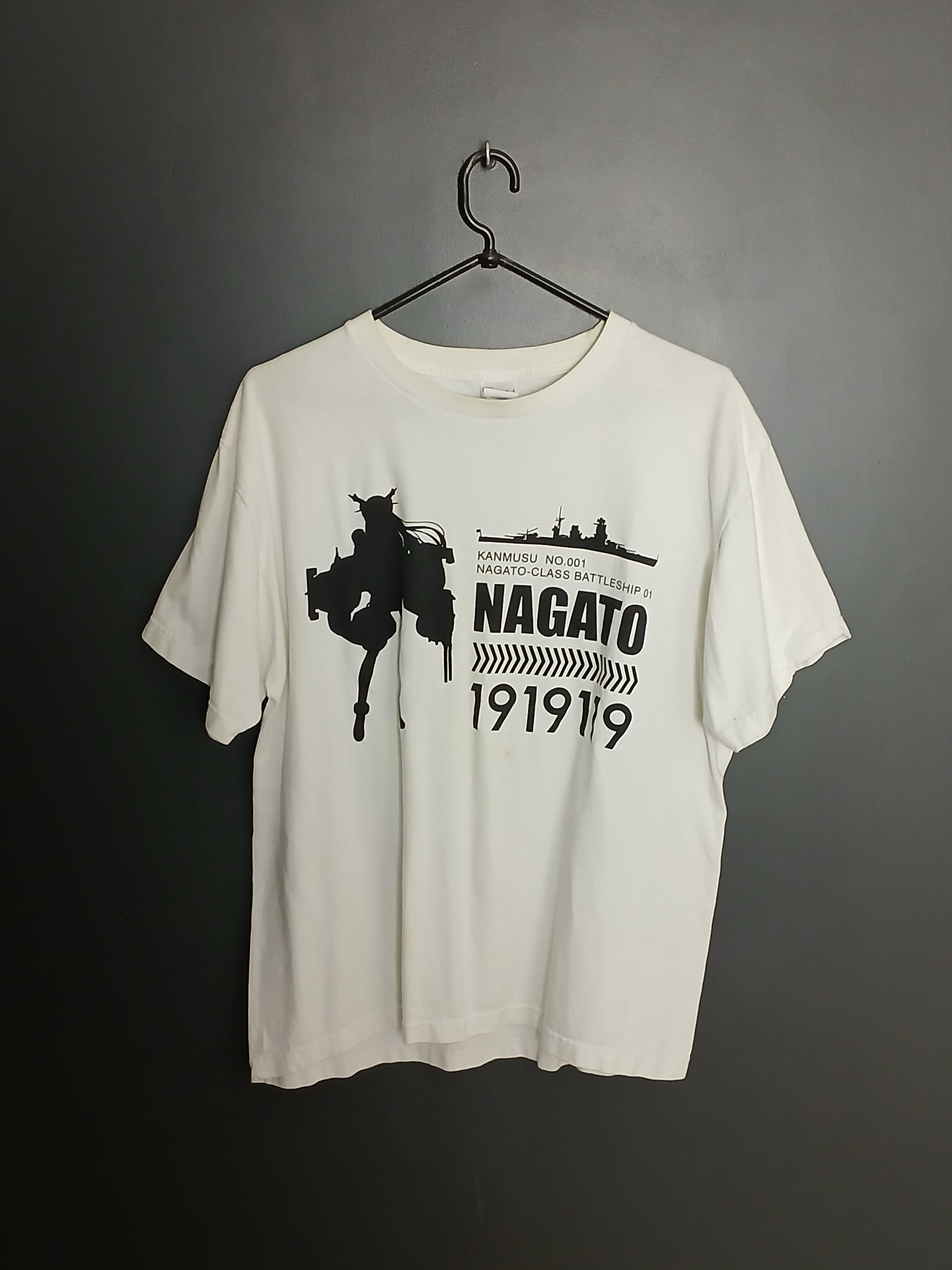 Anime × Japanese Brand × The Game Kantai Collection KanColle Big Seven Battleship Nagato Shirt Size US L / EU 52-54 / 3 - 2 Thumbnail