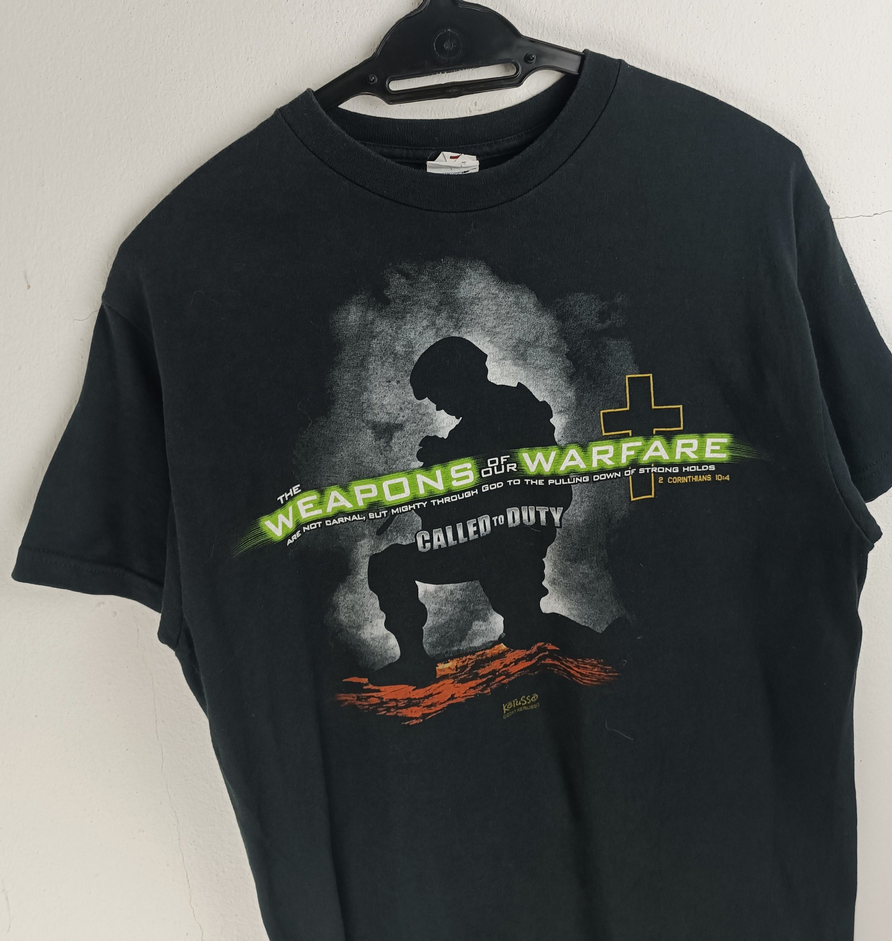 Vintage VINTAGE CALLED OF DUTY PARODY OF CALL OF DUTY FUNNY TEE Size US M / EU 48-50 / 2 - 5 Thumbnail