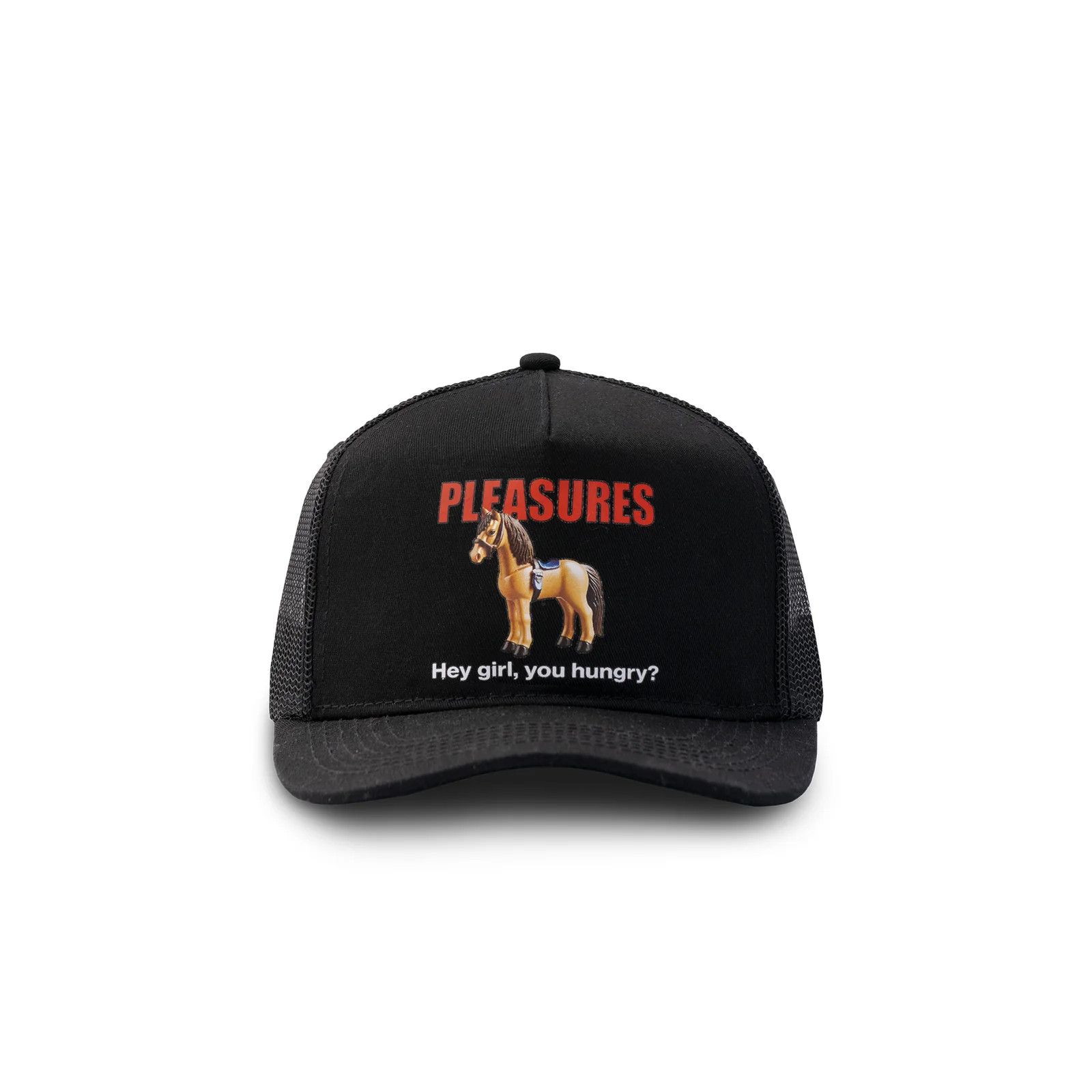 【PLEASURES】 NIGHTMARE TRUCKER Black Pleasures Nightmare Trucker 'Black'