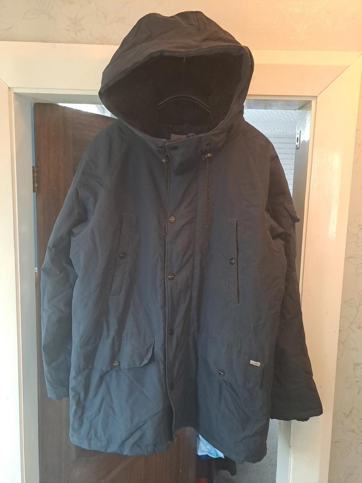 Carhartt Carhartt Anchorage Parka Coat Blue Mens XL Long Length Size US XL / EU 56 / 4 - 2 Thumbnail