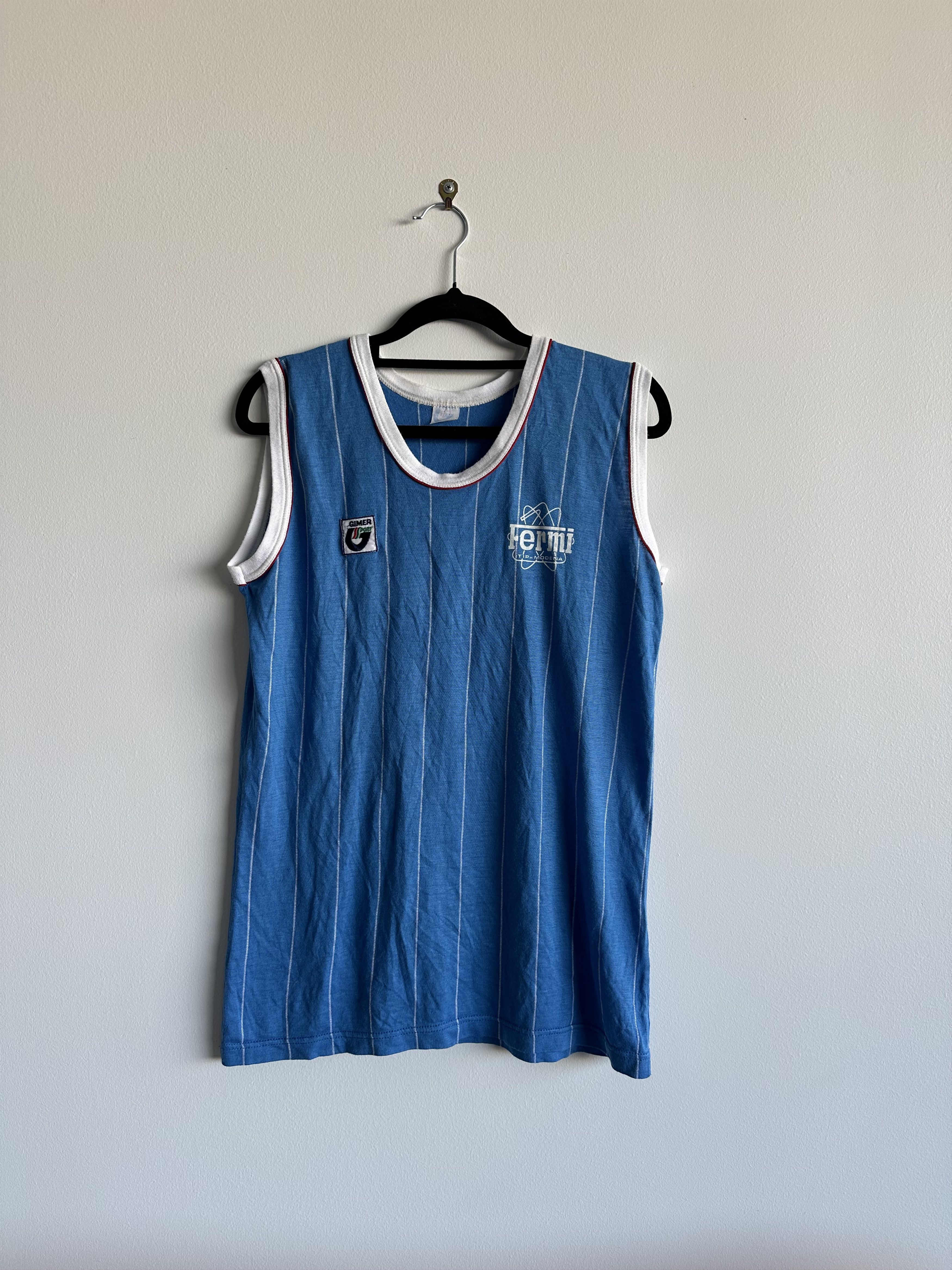 Vintage Vintage Italian Sports Jersey Tank Retro Graphic Football Size US M / EU 48-50 / 2 - 1 Thumbnail