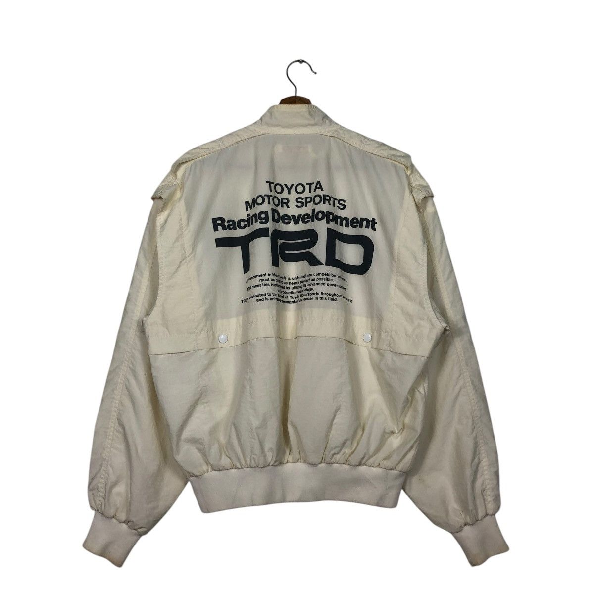 Vintage 🔥VINTAGE BOMBER JACKET RACING DEVELOPMENT TRD BIG LOGO Size US L / EU 52-54 / 3 - 1 Thumbnail