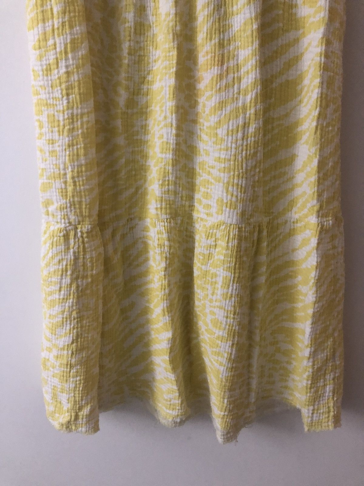 Nation LTD Nation LTD Nadie Tiered Tank Midi Dress Wild Print Yellow XS Size XS / US 0-2 / IT 36-38 - 3 Thumbnail