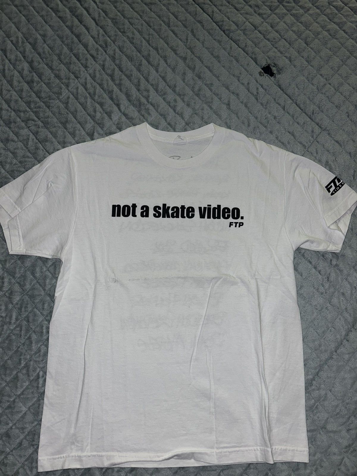 Fuck The Population Not a skate video tee Size US L / EU 52-54 / 3 - 1 Thumbnail