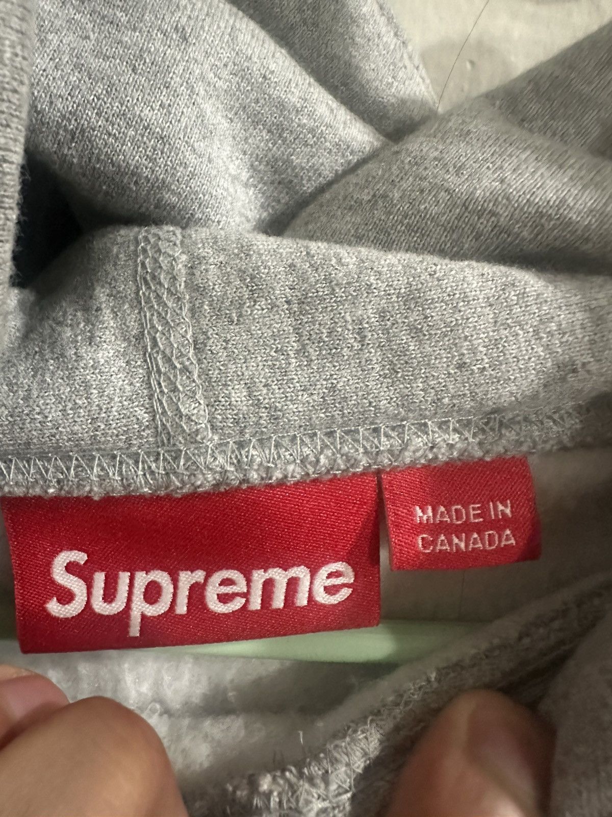 Supreme Supreme FW25 Gray Box Logo Hoodie Size US L / EU 52-54 / 3 - 2 Thumbnail